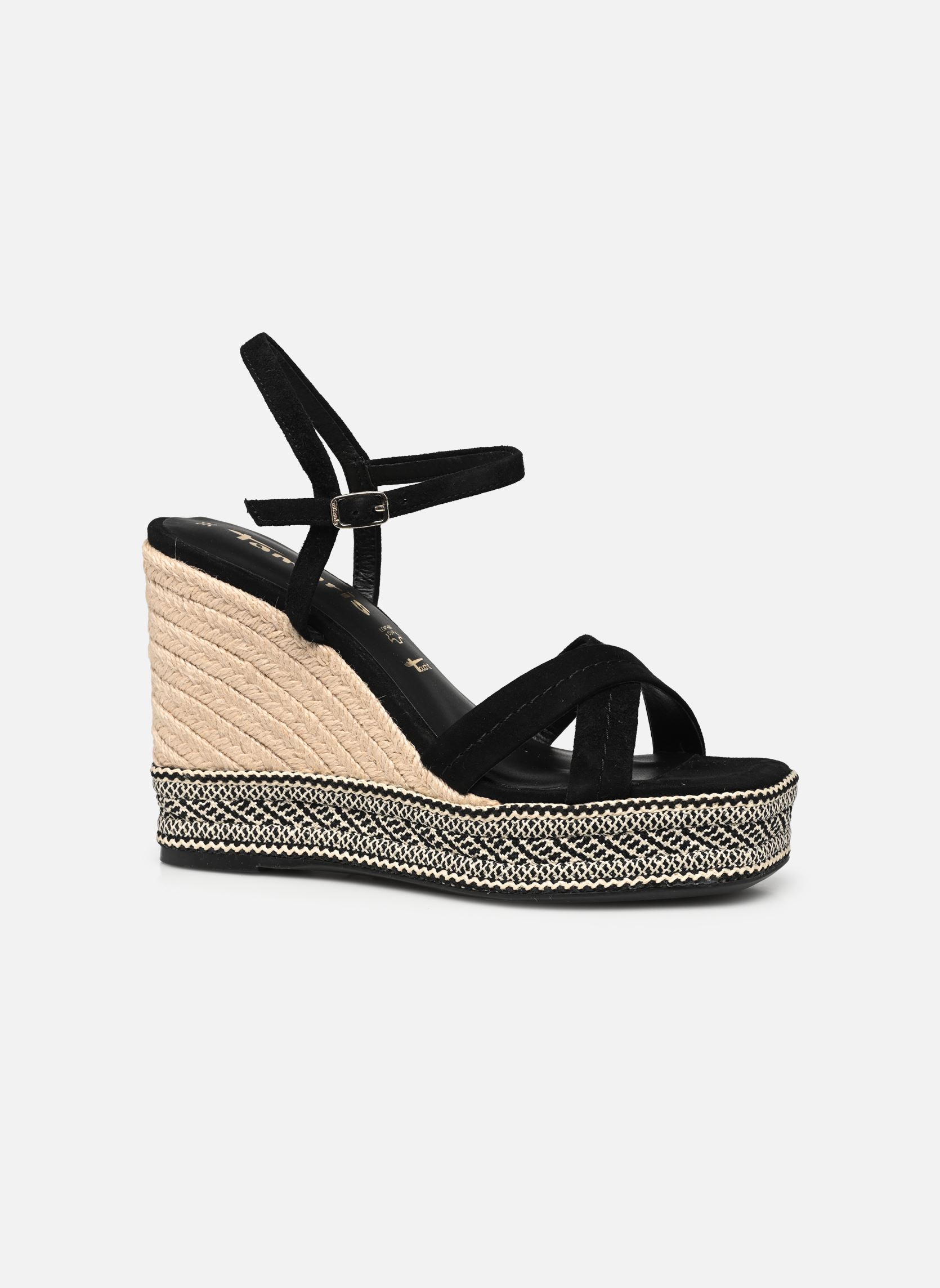 Keil- und Plateausandalen 28363-20 damen schwarz Tamaris Keil- und Plateausandalen 28363-20 damen schwarz BLACK