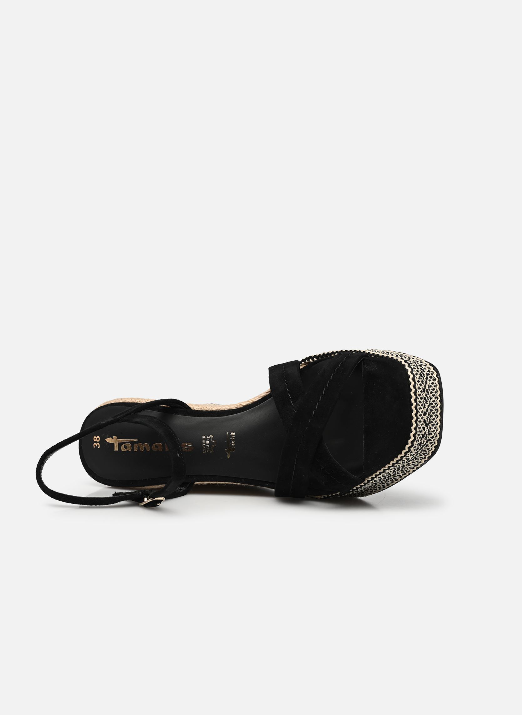 Keil- und Plateausandalen 28363-20 damen schwarz Tamaris Keil- und Plateausandalen 28363-20 damen schwarz BLACK