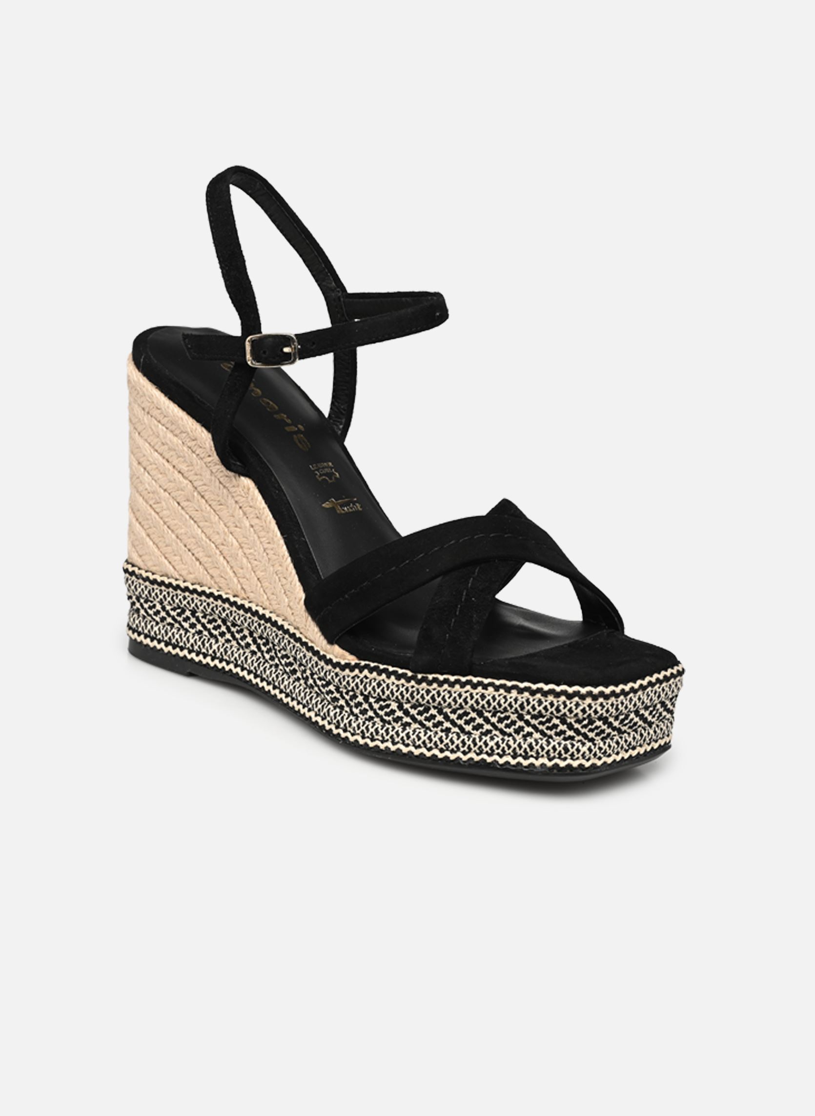 Keil- und Plateausandalen 28363-20 damen schwarz Tamaris Keil- und Plateausandalen 28363-20 damen schwarz BLACK