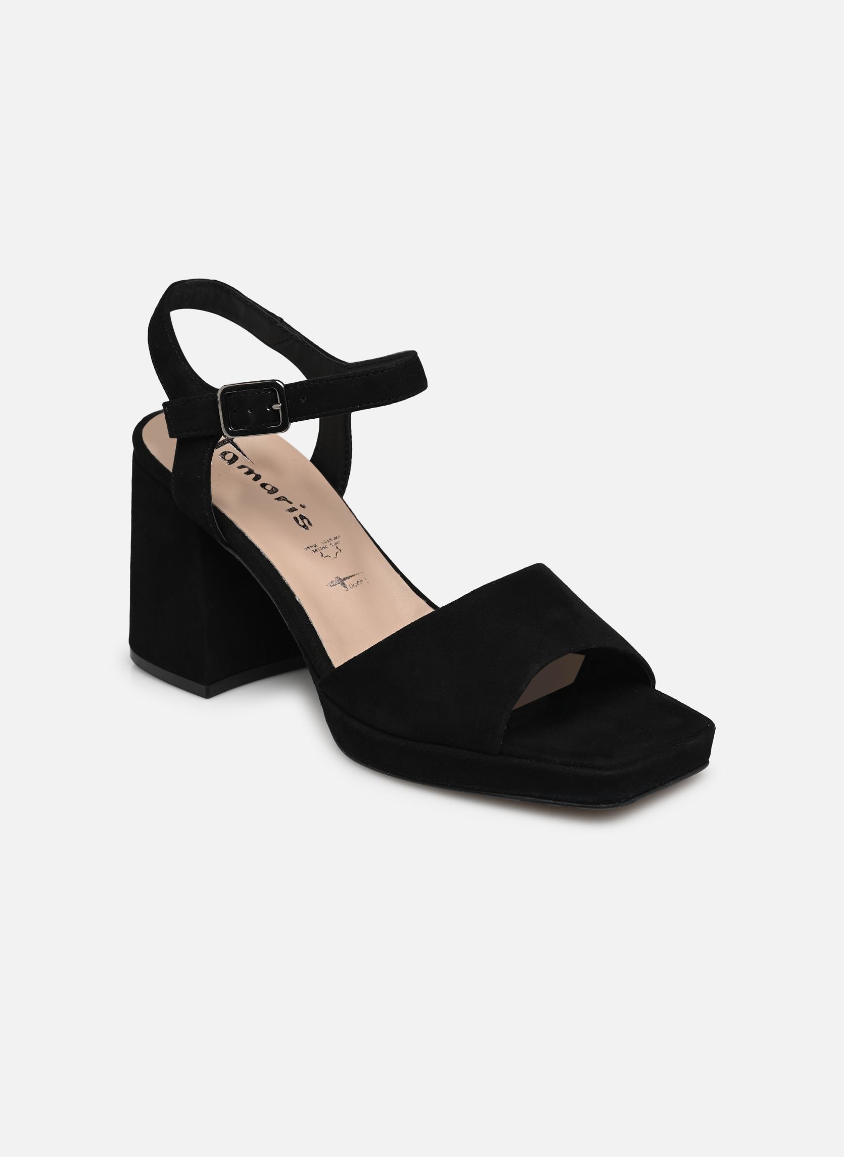 Sandales compensées et plateformes 28374-20 femme noir Tamaris Sandales compensées et plateformes 28374-20 femme noir BLACK