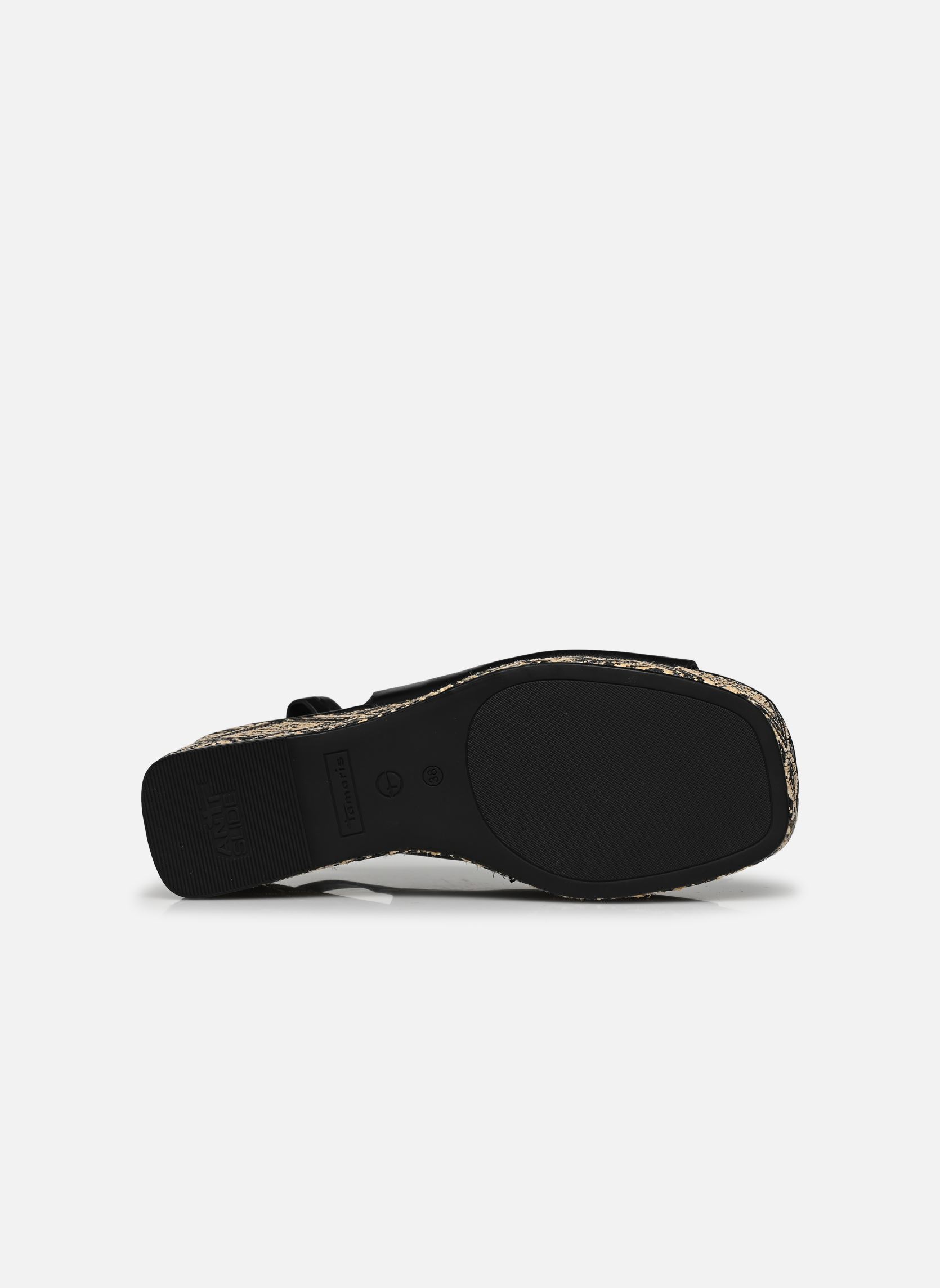 Keil- und Plateausandalen 28390-20 damen schwarz Tamaris Keil- und Plateausandalen 28390-20 damen schwarz BLACK