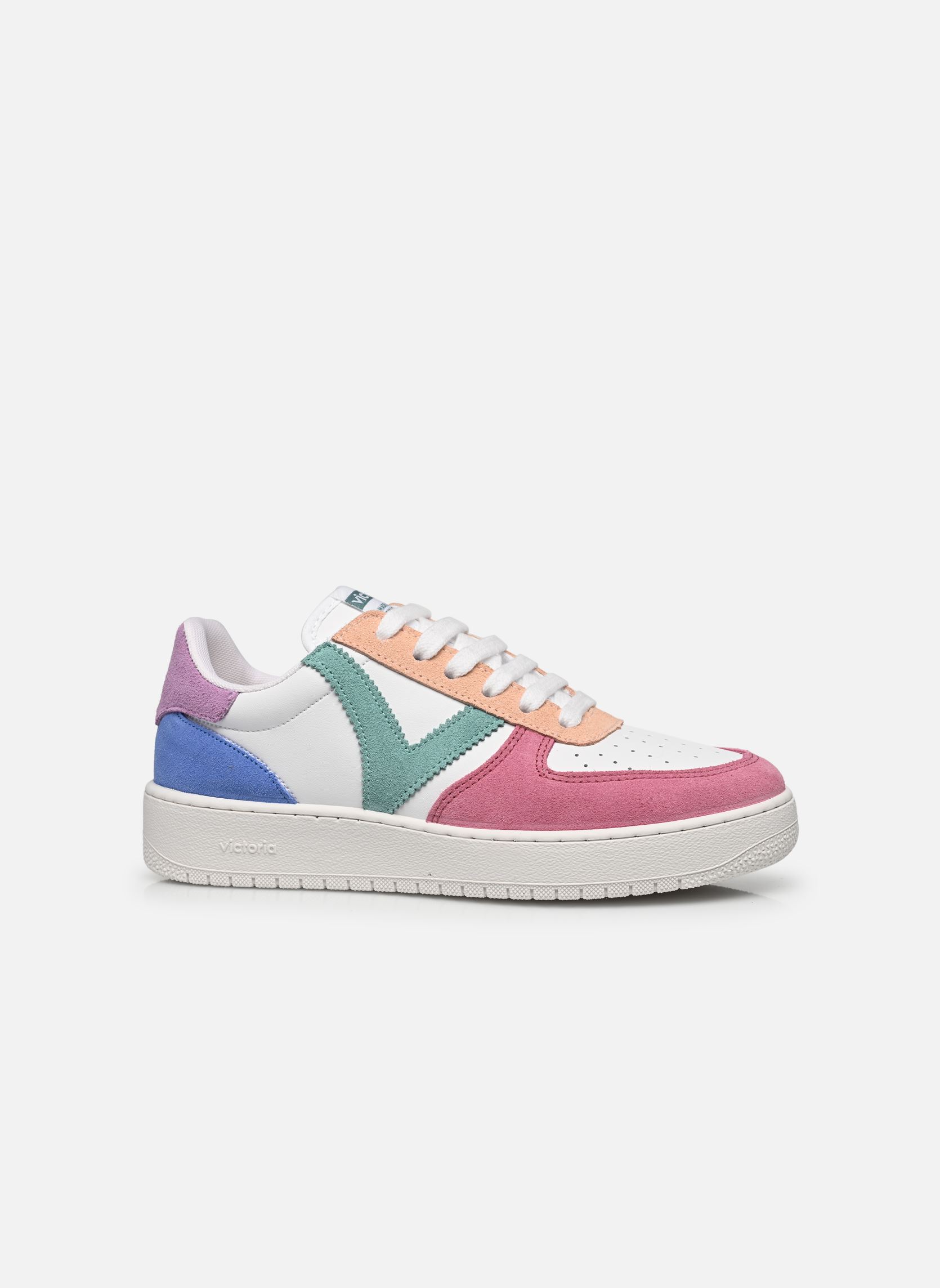 Baskets basses MADRID MULTICOLOR W femme blanc Victoria Baskets basses MADRID MULTICOLOR W femme blanc Rosa