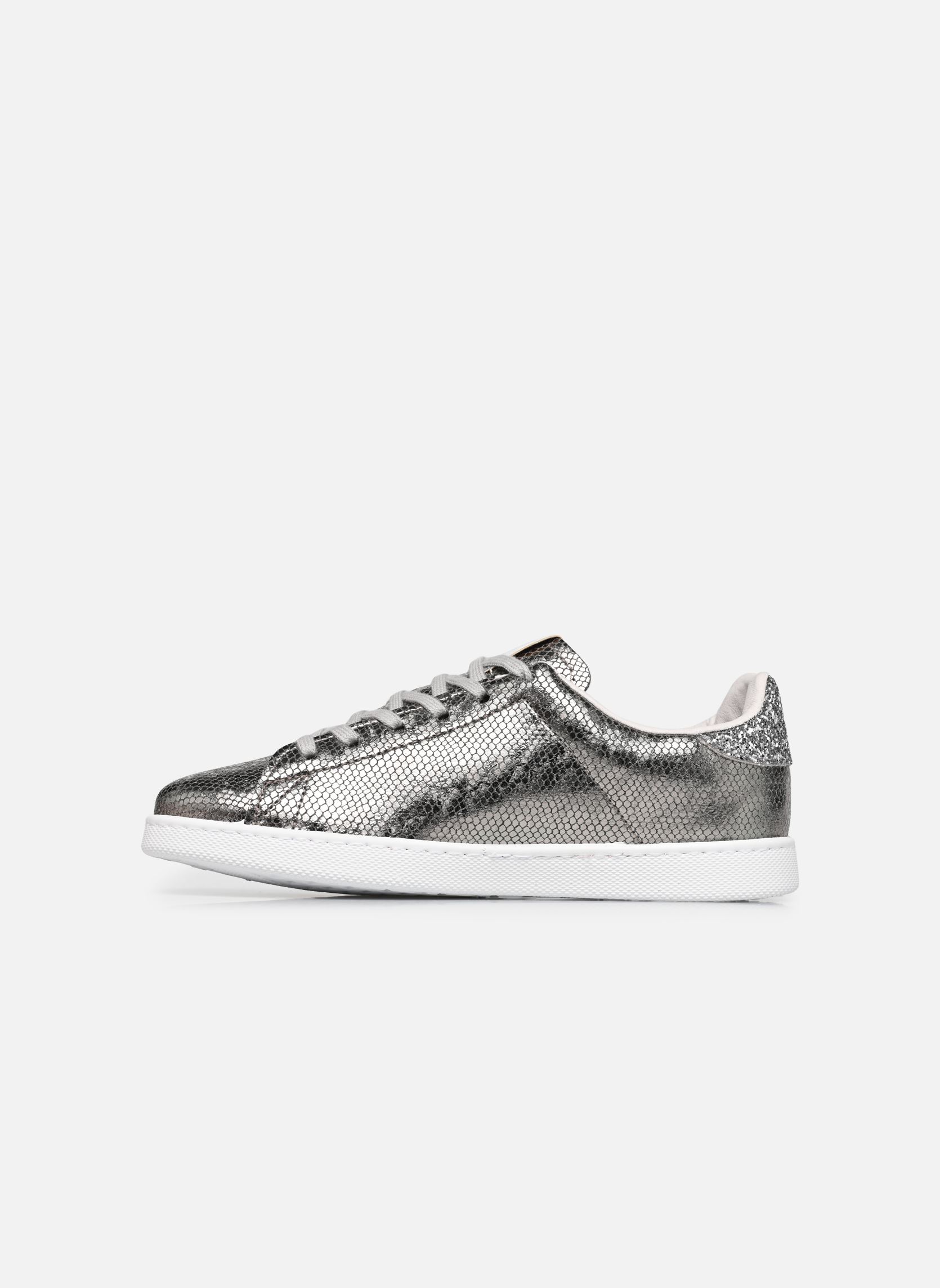 Niedrige Sneaker TENIS SERPIENTE METAL damen grau Victoria Niedrige Sneaker TENIS SERPIENTE METAL damen grau Plata