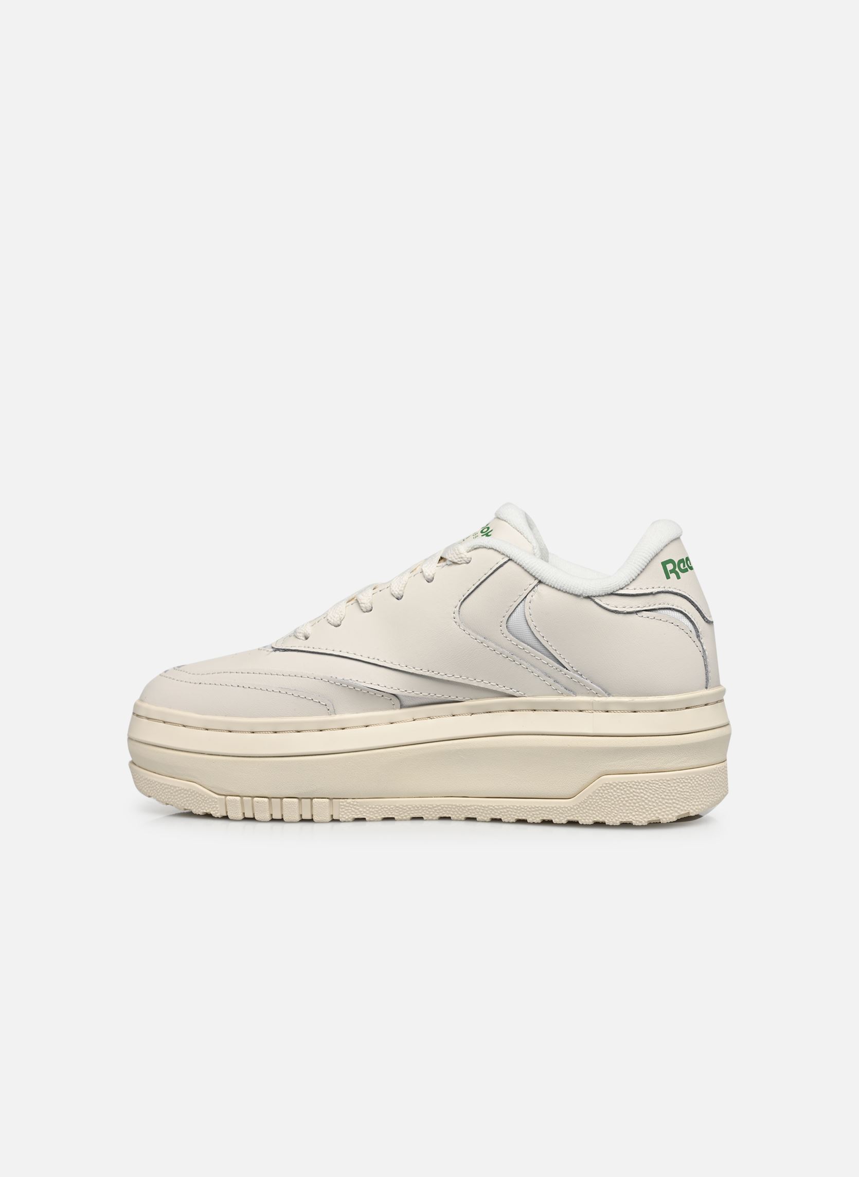 Niedrige Sneaker Club C Extra damen weiß Reebok Niedrige Sneaker Club C Extra damen weiß ChalkChalkGlen Green