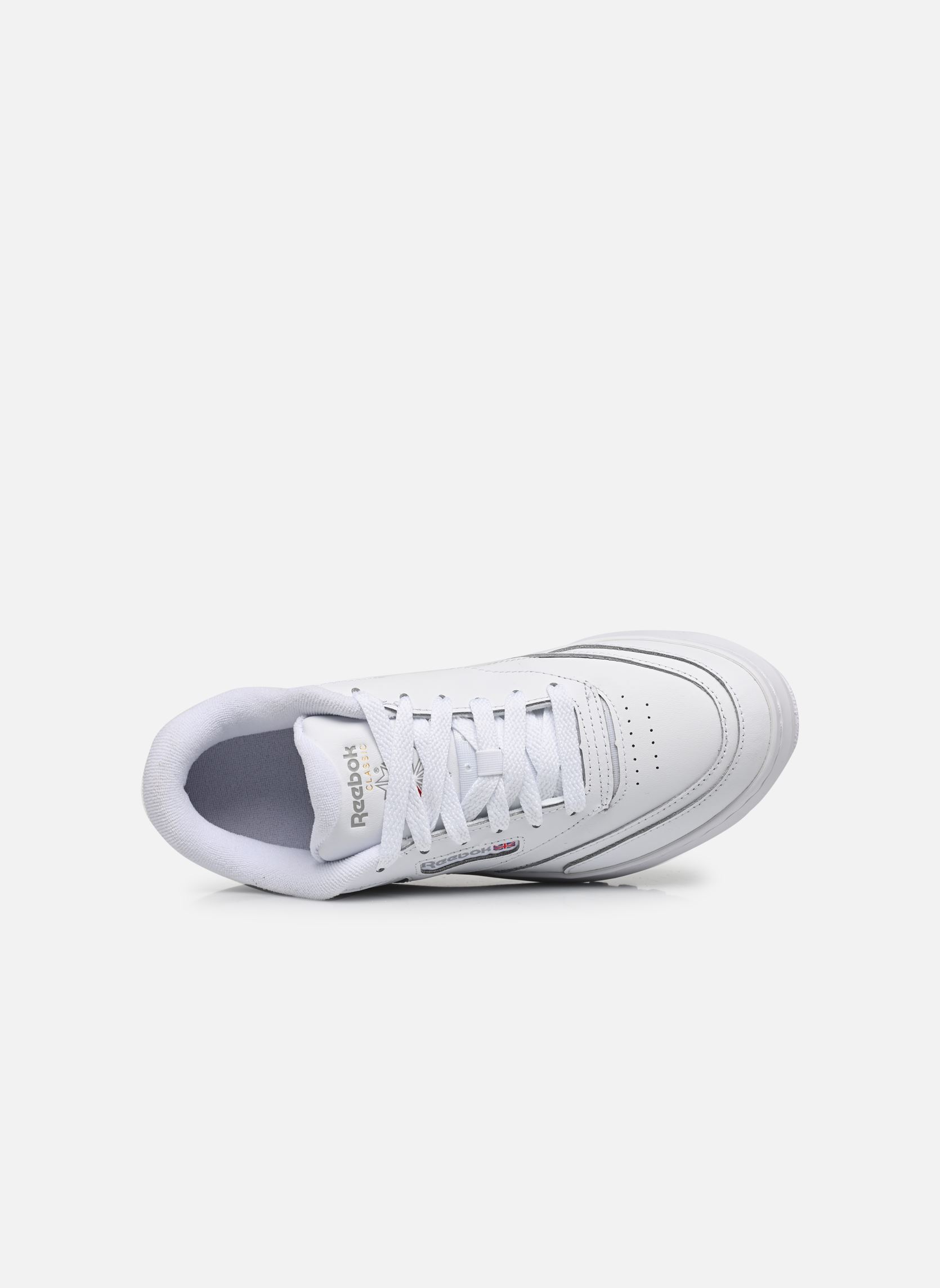 Baskets basses Club C Extra femme blanc Reebok Baskets basses Club C Extra femme blanc Ftwr WhiteFtwr WhitePure Grey