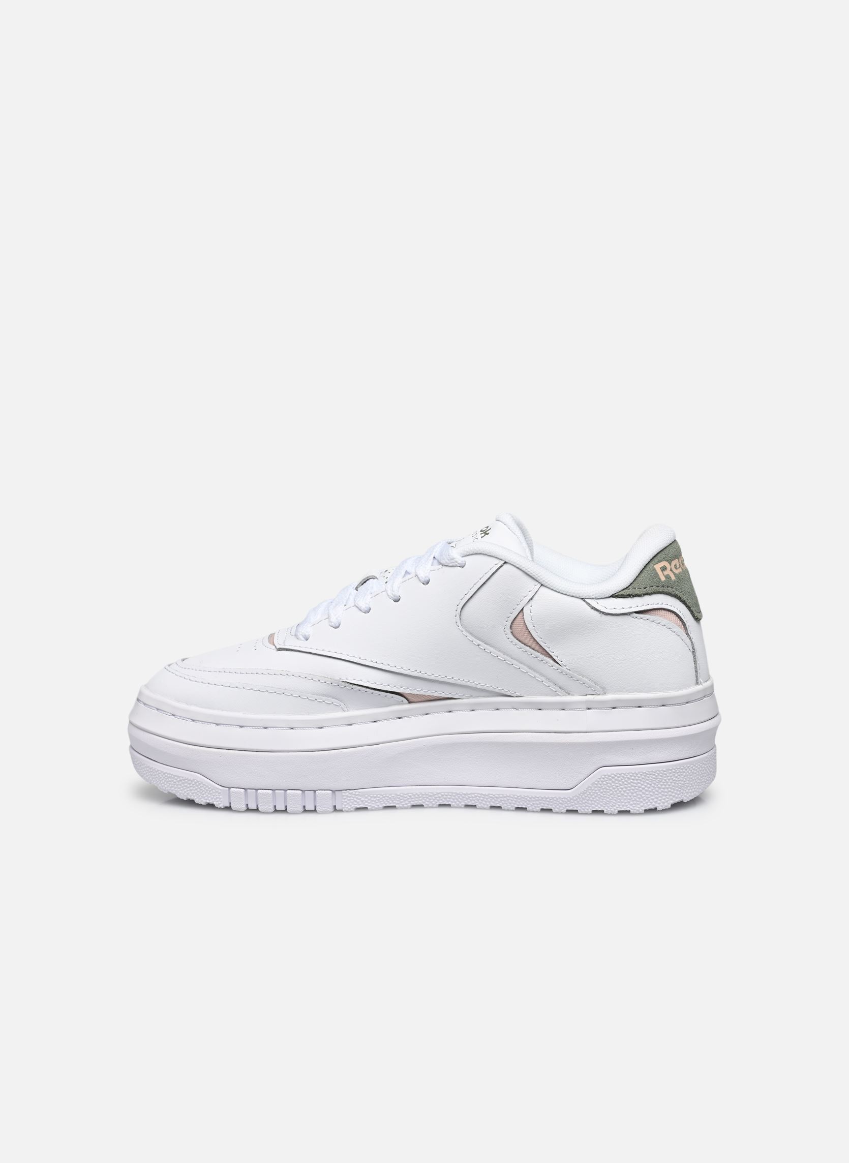 Lage sneakers Club C Extra dames wit Reebok Lage sneakers Club C Extra dames wit FTWR WHITE/HARMONY GREEN/SOFT