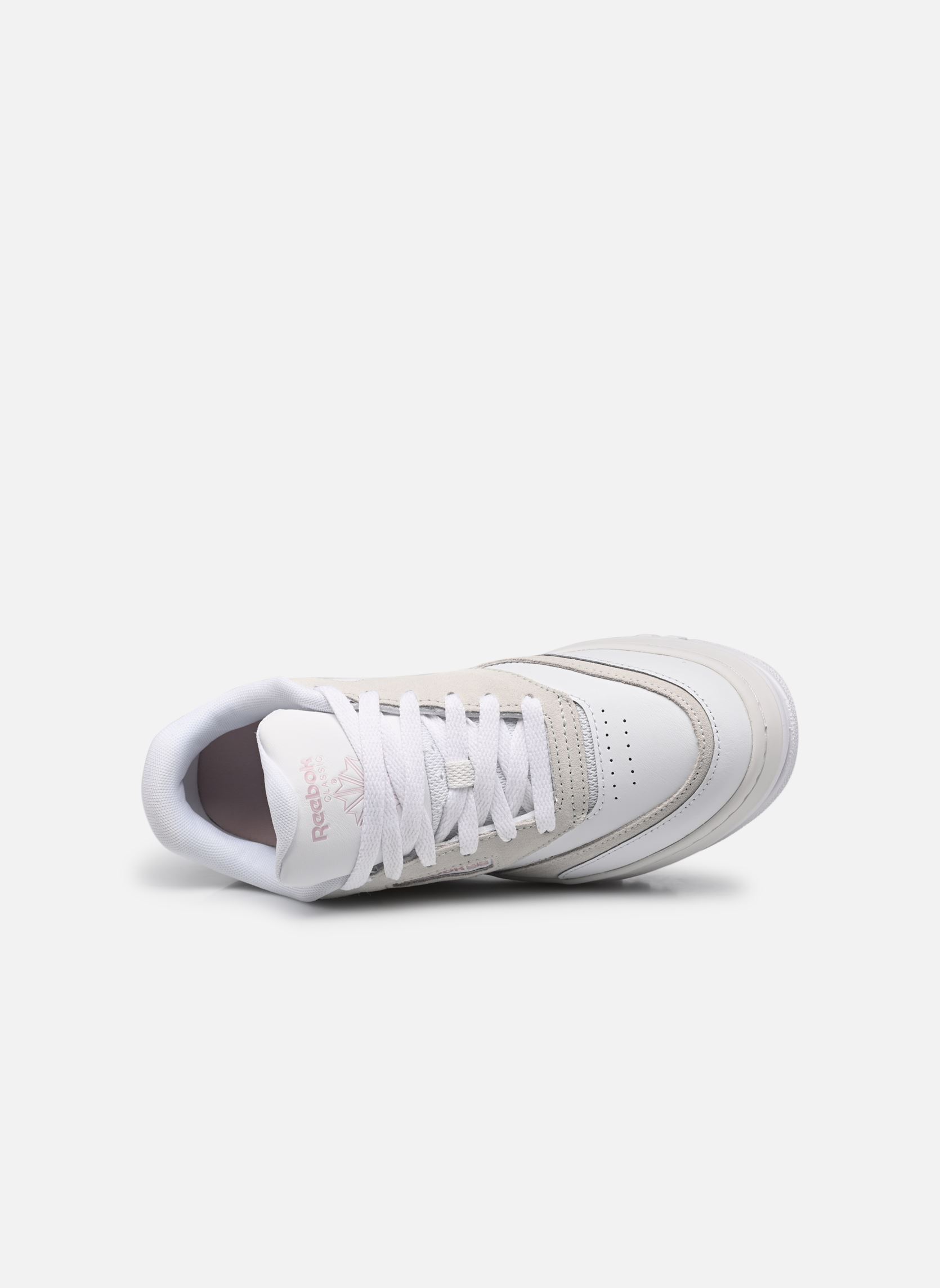 Niedrige Sneaker Club C Extra damen weiß Reebok Niedrige Sneaker Club C Extra damen weiß Ftwwht/Ashlil/Purgry