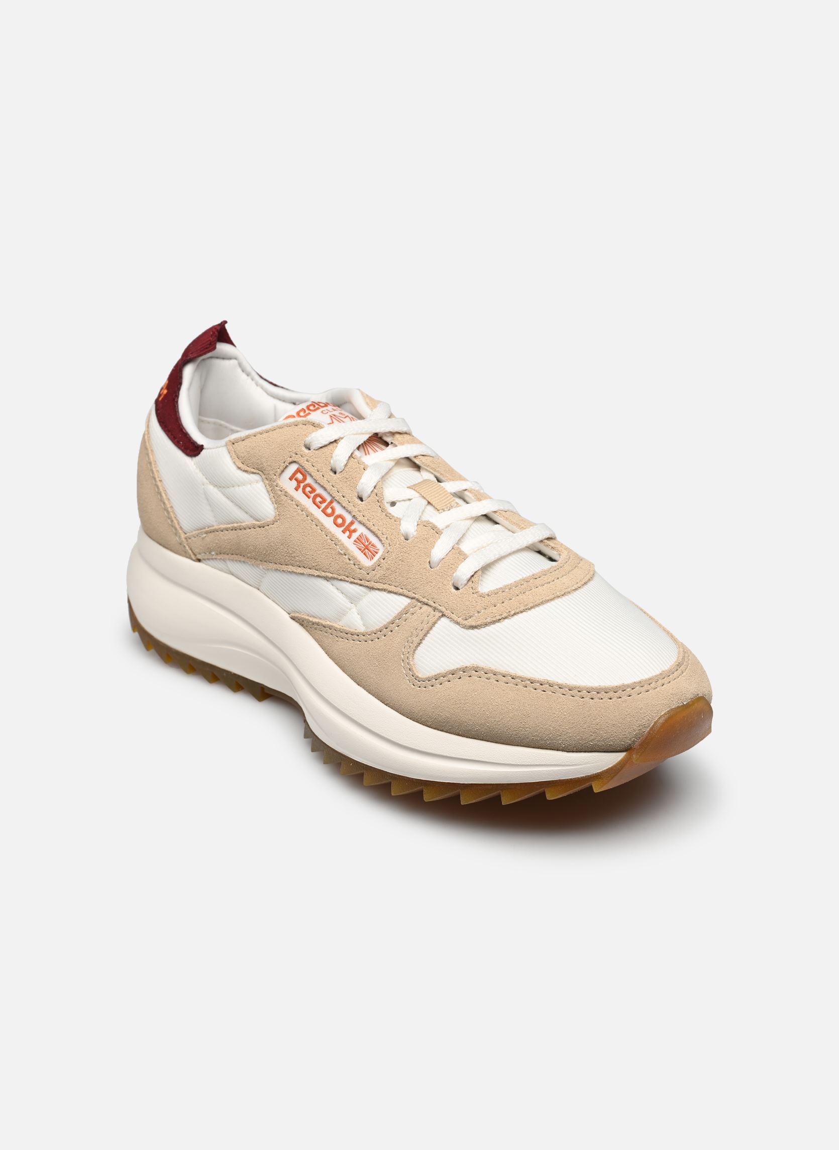 Baskets basses Classic Leather Sp Extra femme multicolore Reebok Baskets basses Classic Leather Sp Extra femme multicolore Chalk/Oat/Clabur