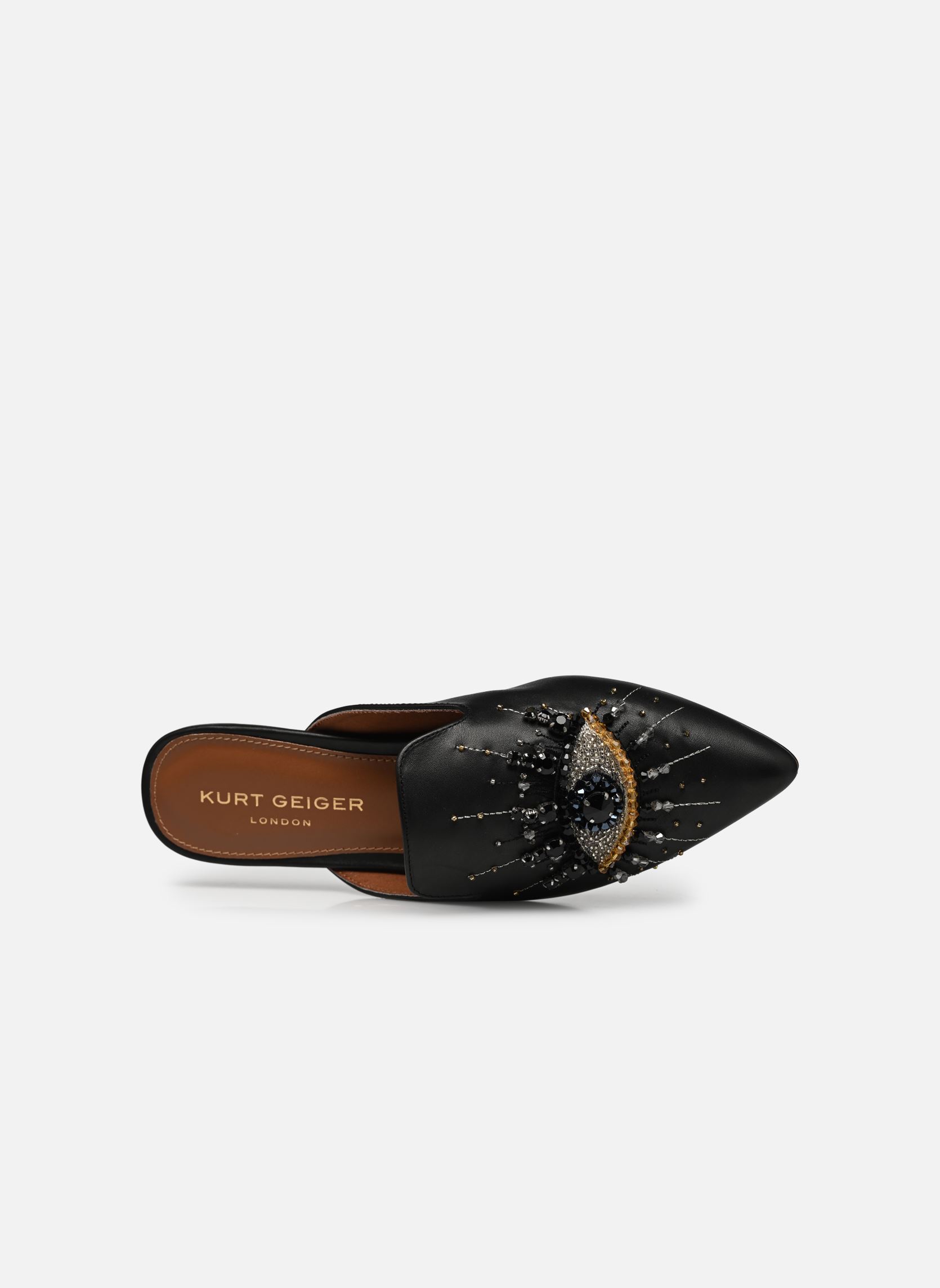 Mules OLIVE EYE femme noir Kurt Geiger Mules OLIVE EYE femme noir BLACK