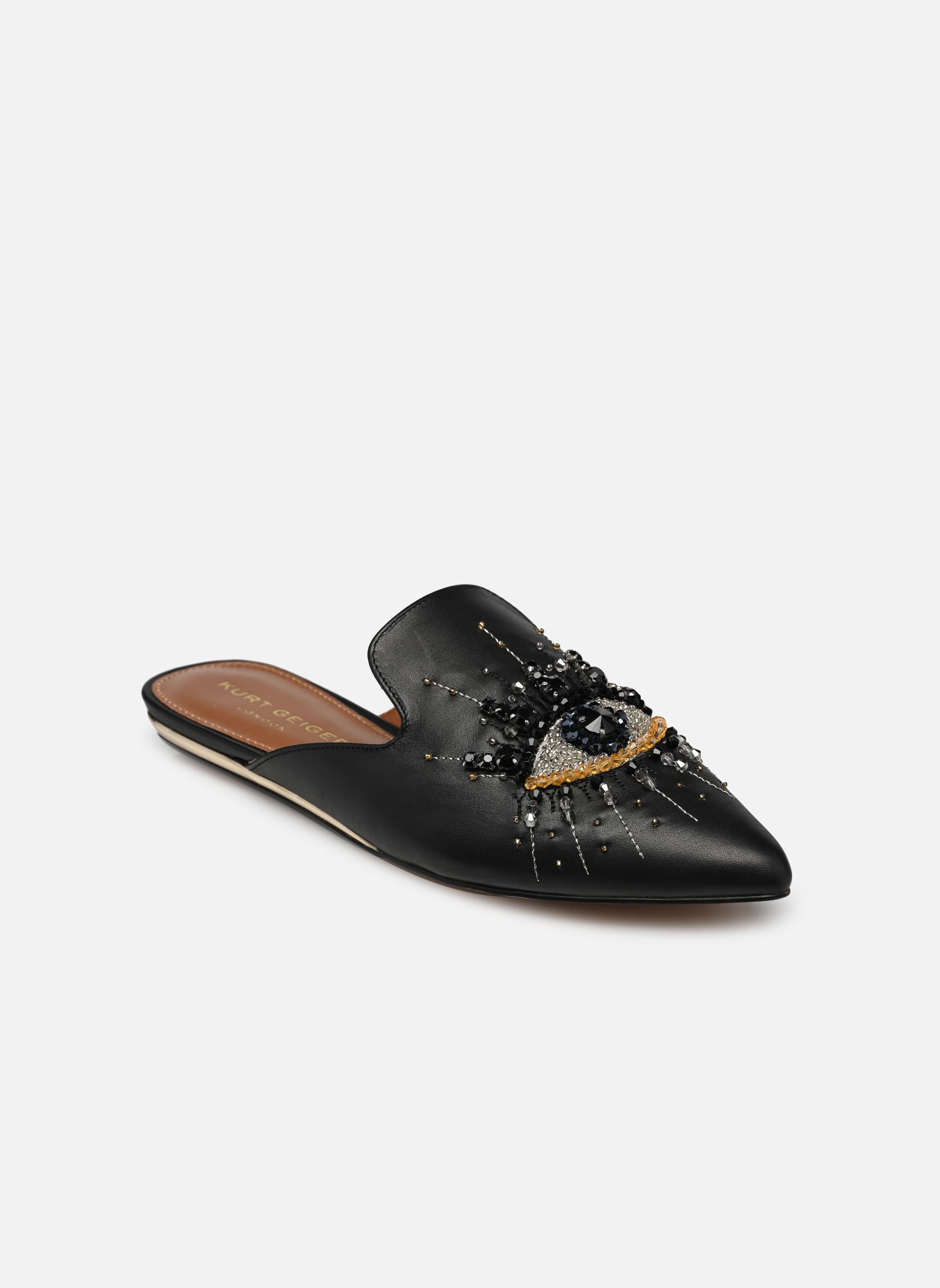 Mules OLIVE EYE femme noir Kurt Geiger Mules OLIVE EYE femme noir BLACK