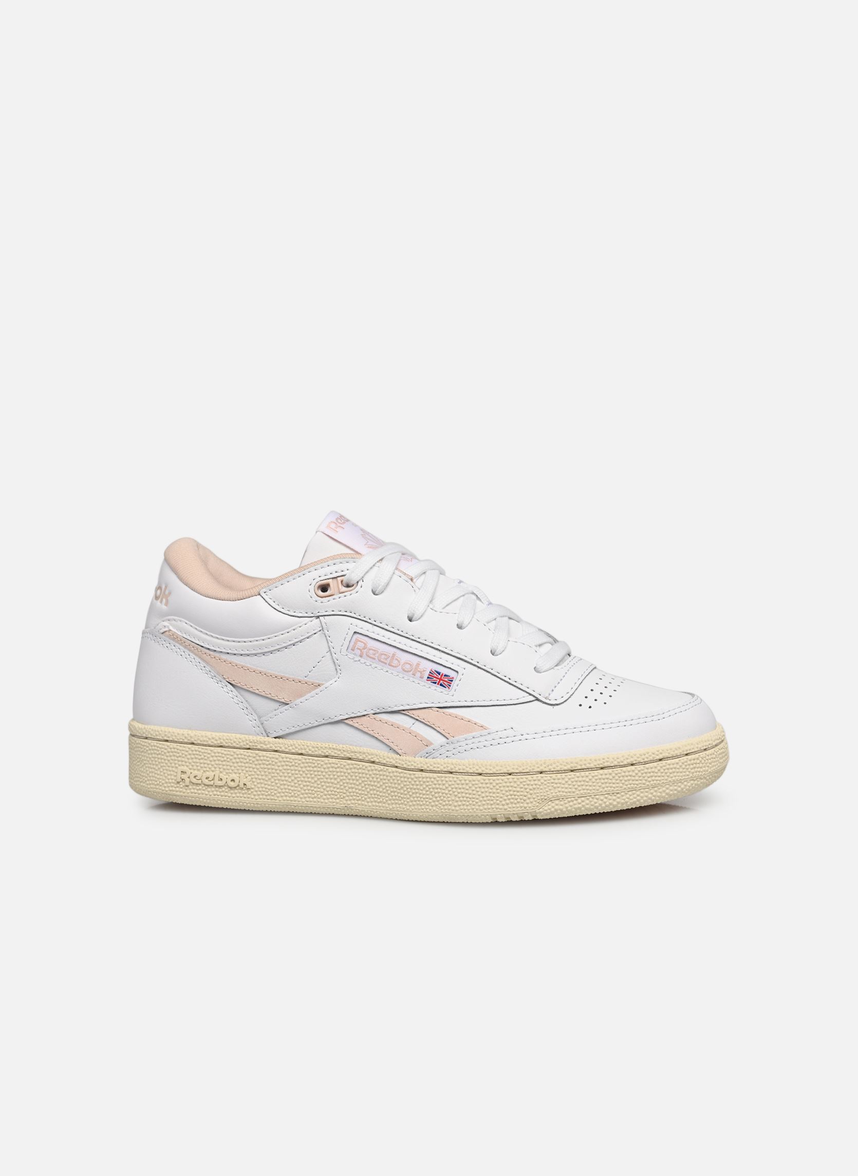 Baskets montantes Club C Mid II Revenge femme blanc Reebok Baskets montantes Club C Mid II Revenge femme blanc FTWR WHITE/SOFT ECRU/ALABASTER