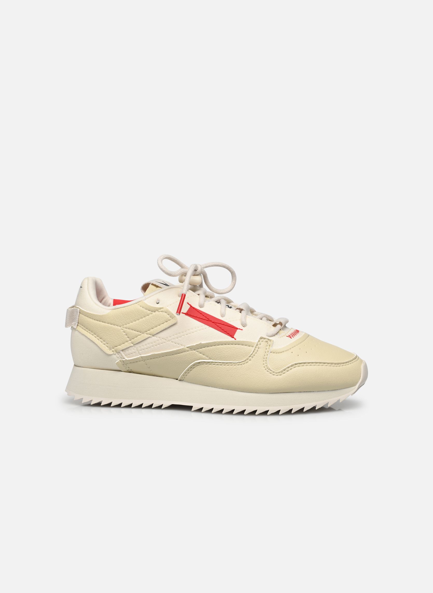 Niedrige Sneaker Cl Miy Vegan damen weiß Reebok Niedrige Sneaker Cl Miy Vegan damen weiß Vintage Chalk S23-R/Vector Red