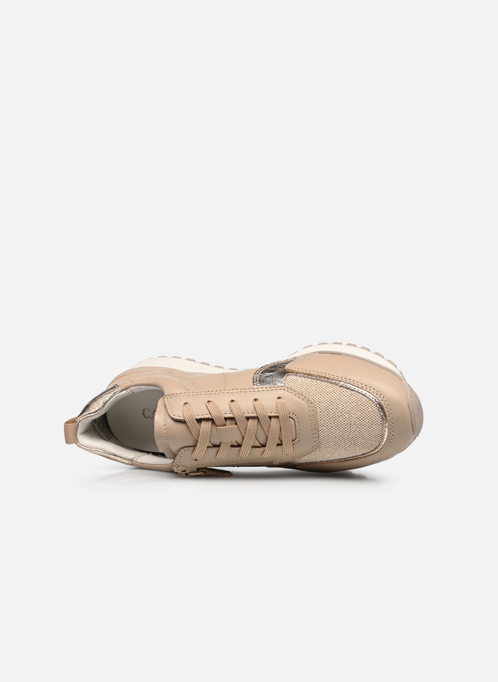 Niedrige Sneaker 23714-20 damen beige Caprice Niedrige Sneaker 23714-20 damen beige BEIGE COMB