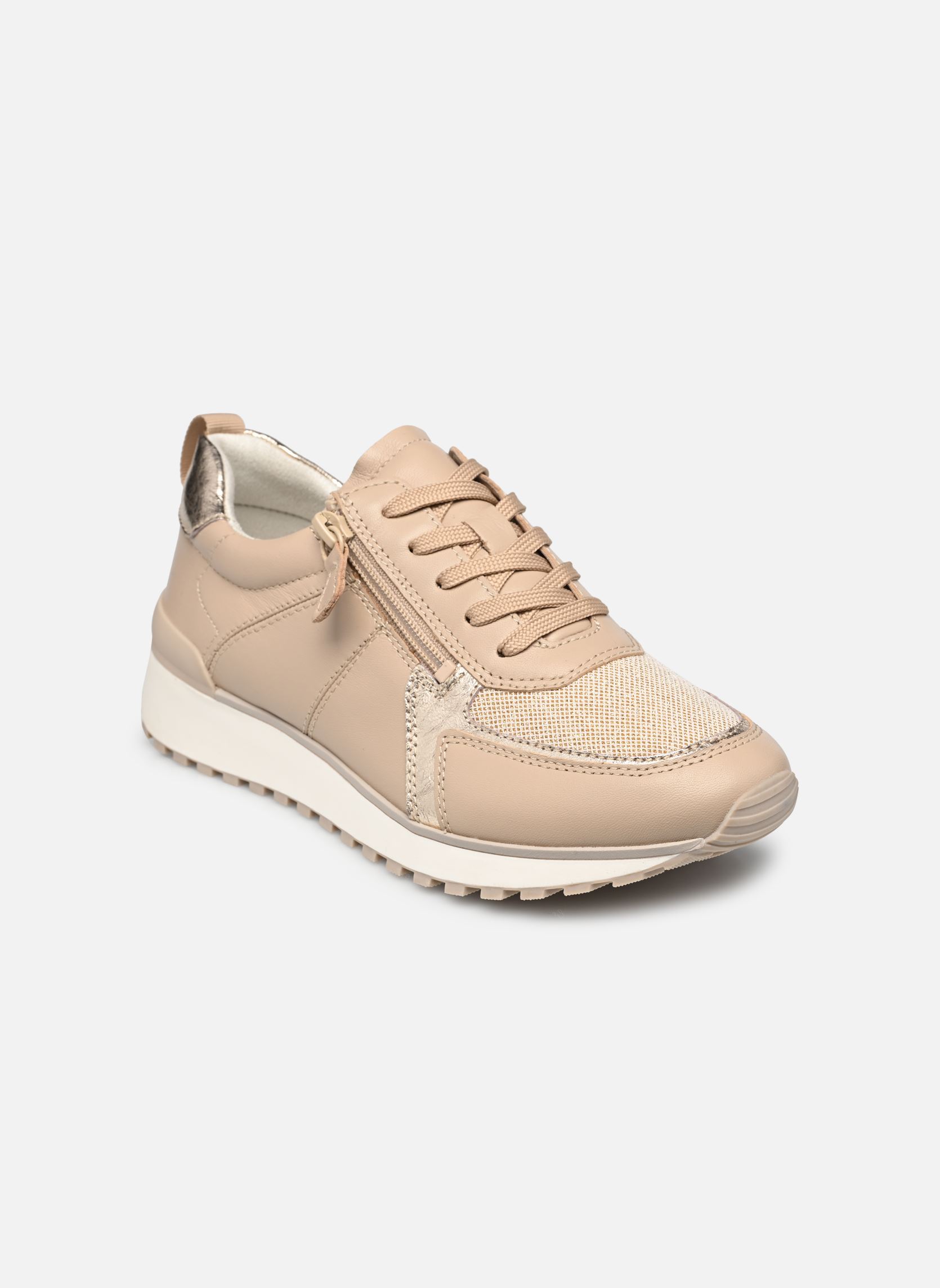 Niedrige Sneaker 23714-20 damen beige Caprice Niedrige Sneaker 23714-20 damen beige BEIGE COMB