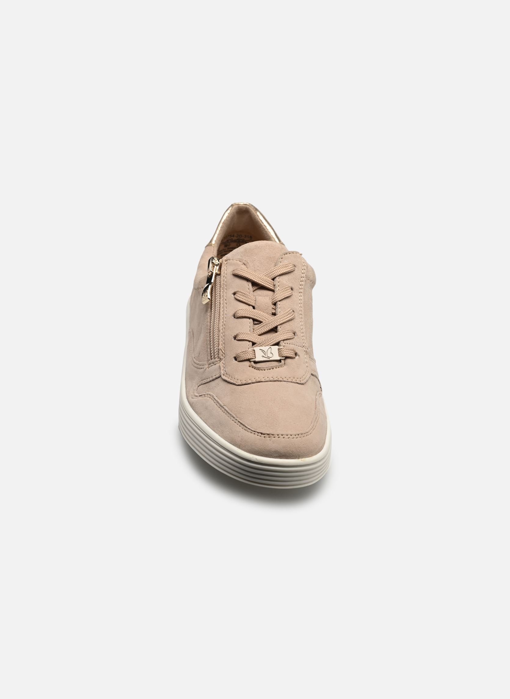 Niedrige Sneaker 23754-20 damen beige Caprice Niedrige Sneaker 23754-20 damen beige SAND SUEDE
