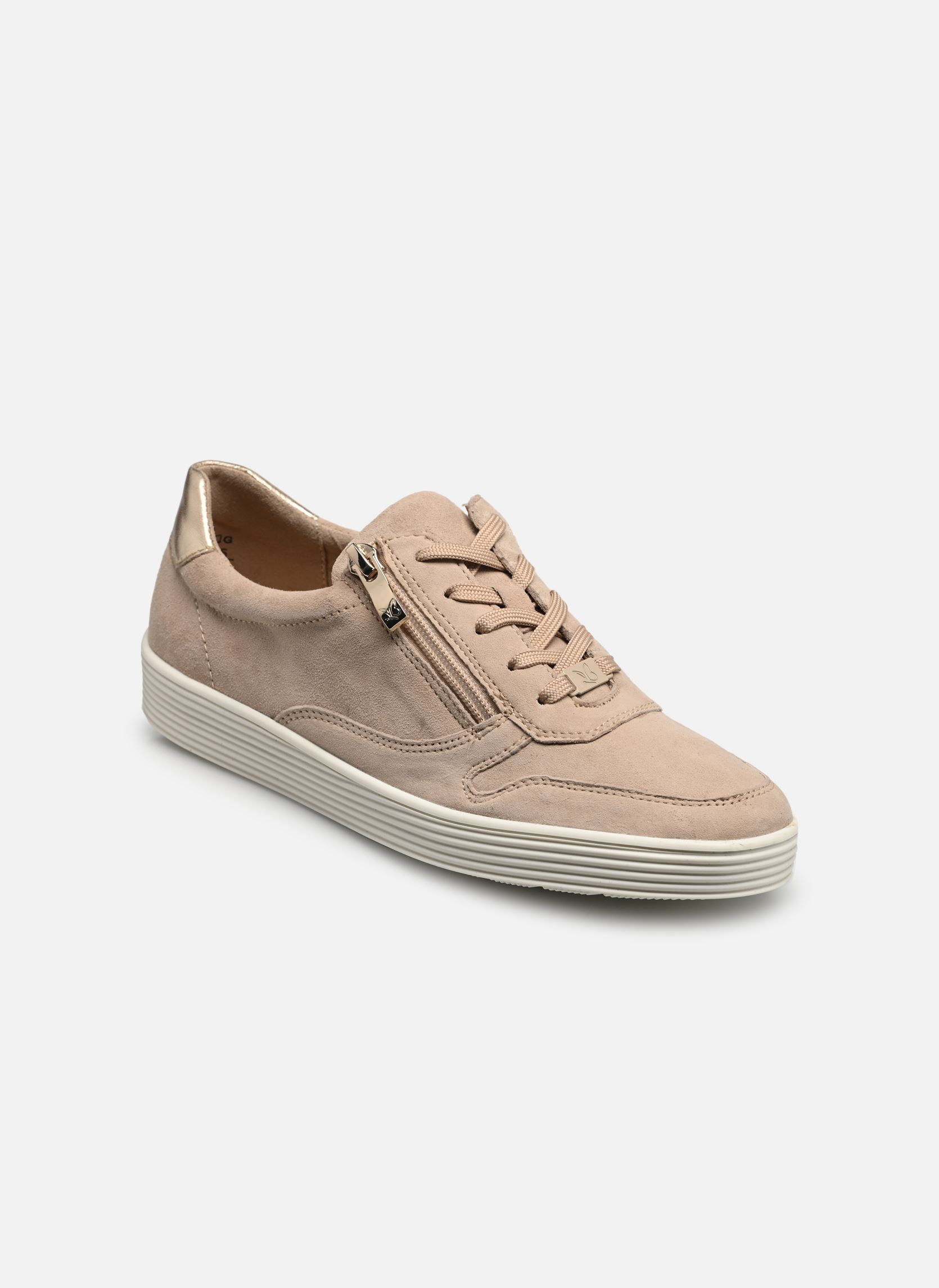 Niedrige Sneaker 23754-20 damen beige Caprice Niedrige Sneaker 23754-20 damen beige SAND SUEDE