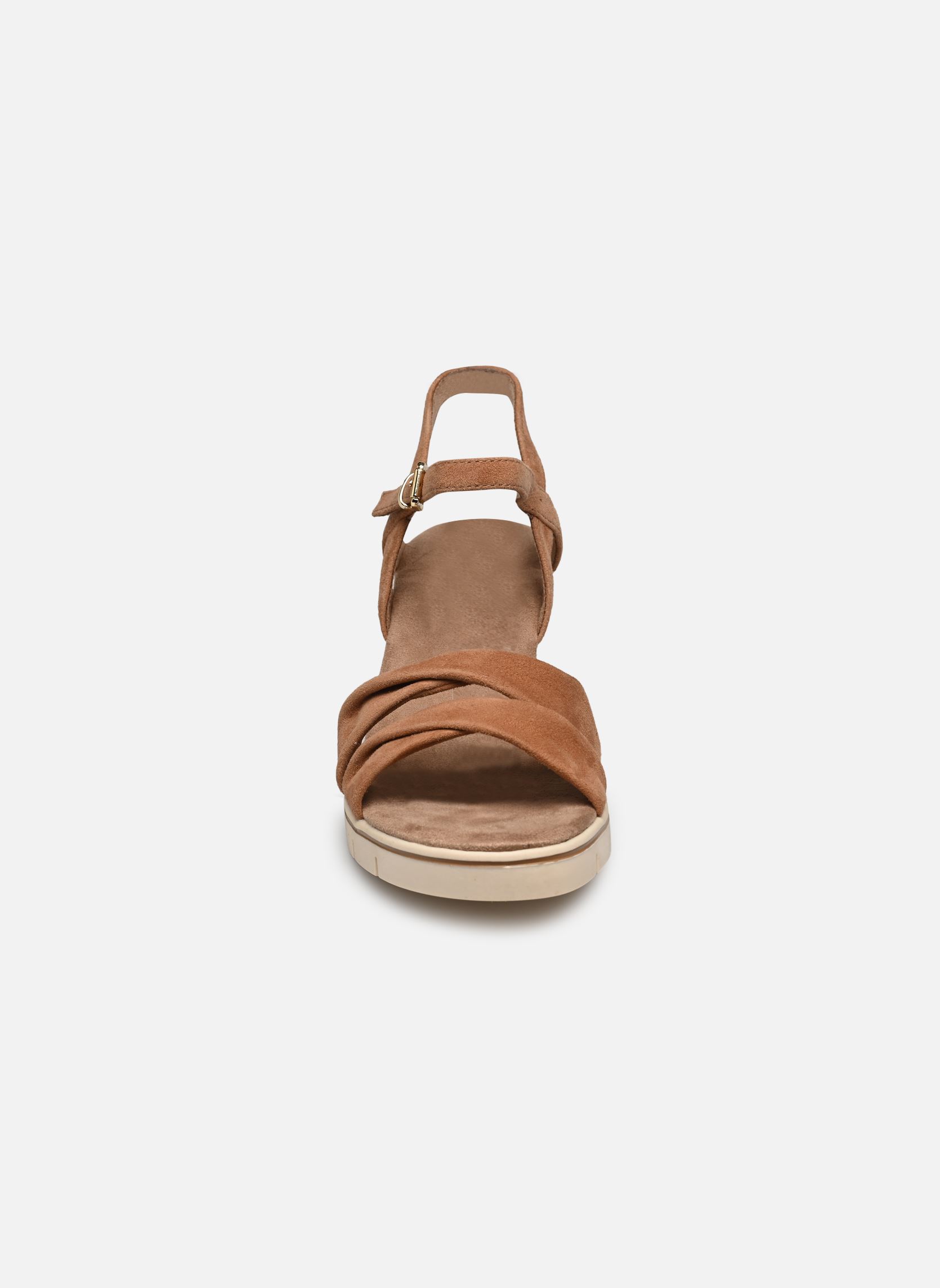 Keil- und Plateausandalen 28710-20 damen braun Caprice Keil- und Plateausandalen 28710-20 damen braun NUT SUEDE