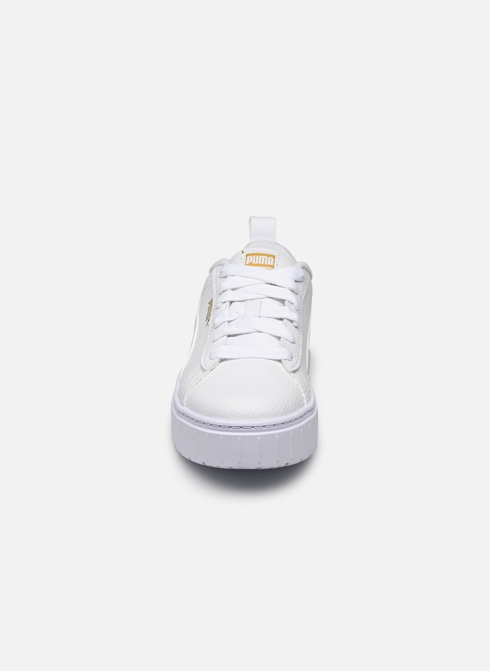 Baskets basses Mayze Lth Ps fille blanc Puma Baskets basses Mayze Lth Ps fille blanc PUMA WHITE-PUMA TEAM GOLD