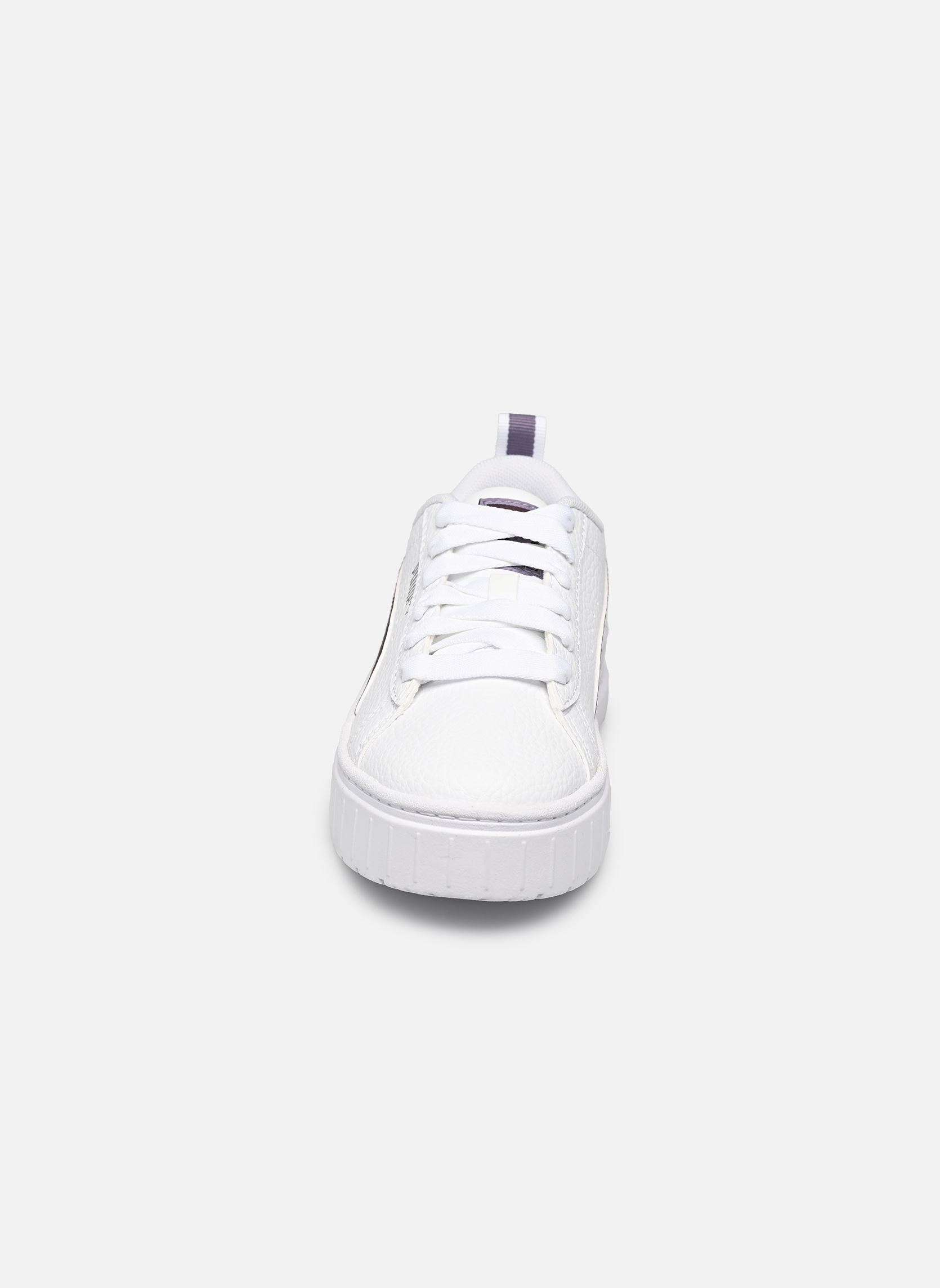 Niedrige Sneaker Mayze Lth Ps mädchen weiß Puma Niedrige Sneaker Mayze Lth Ps mädchen weiß PUMA WHITE-MIDNIGHT PLUM