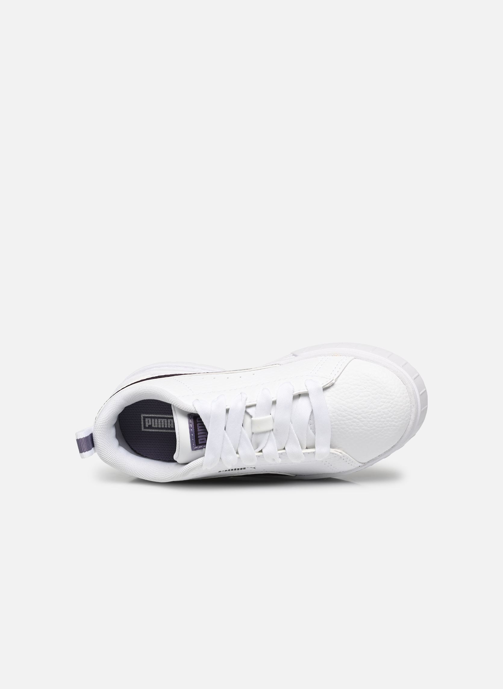Niedrige Sneaker Mayze Lth Ps mädchen weiß Puma Niedrige Sneaker Mayze Lth Ps mädchen weiß PUMA WHITE-MIDNIGHT PLUM