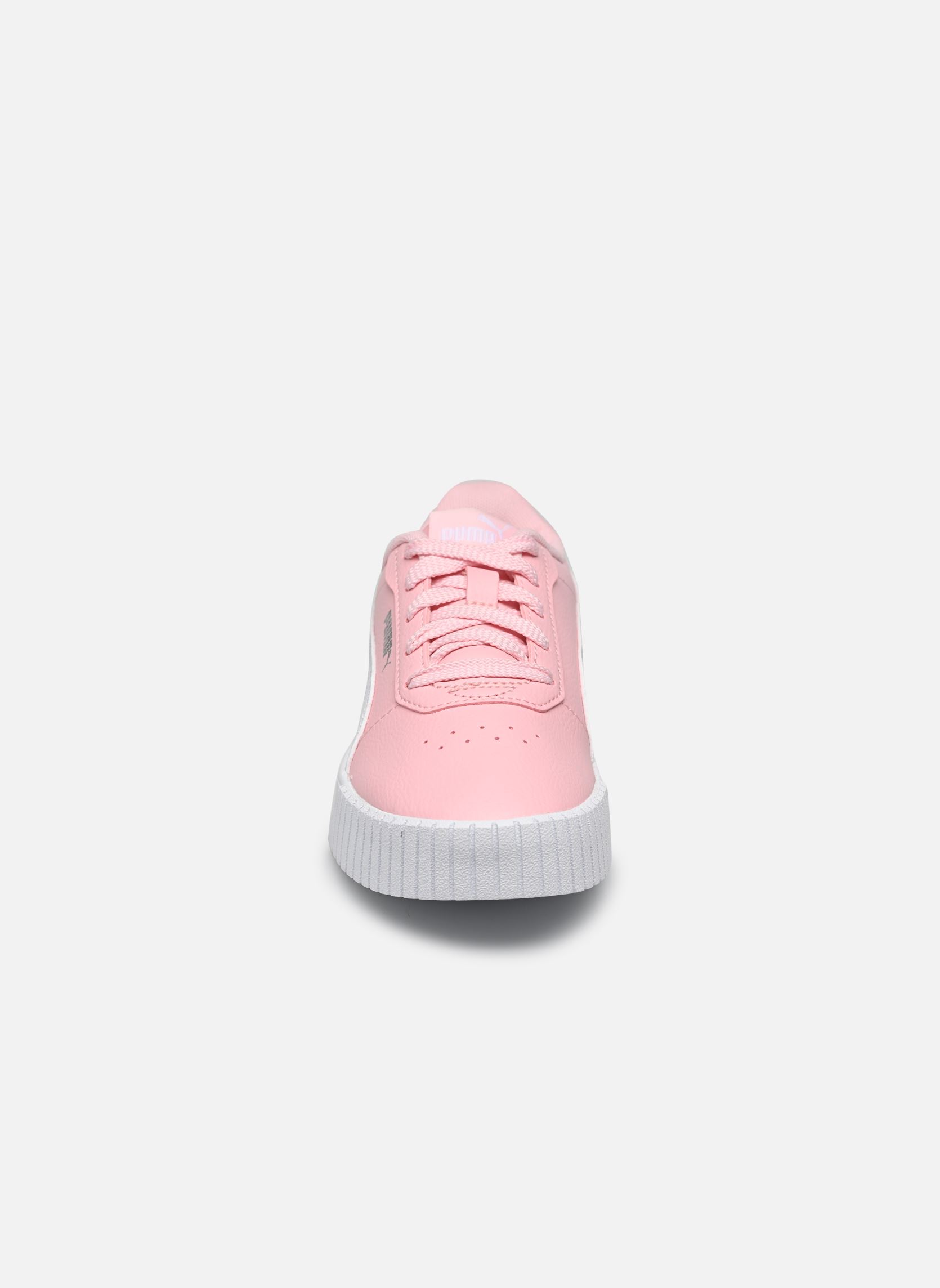Niedrige Sneaker Carina 2.0 Ps mädchen rosa Puma Niedrige Sneaker Carina 2.0 Ps mädchen rosa ALMOND BLOSSOM-PUMA WHITE-PUMA
