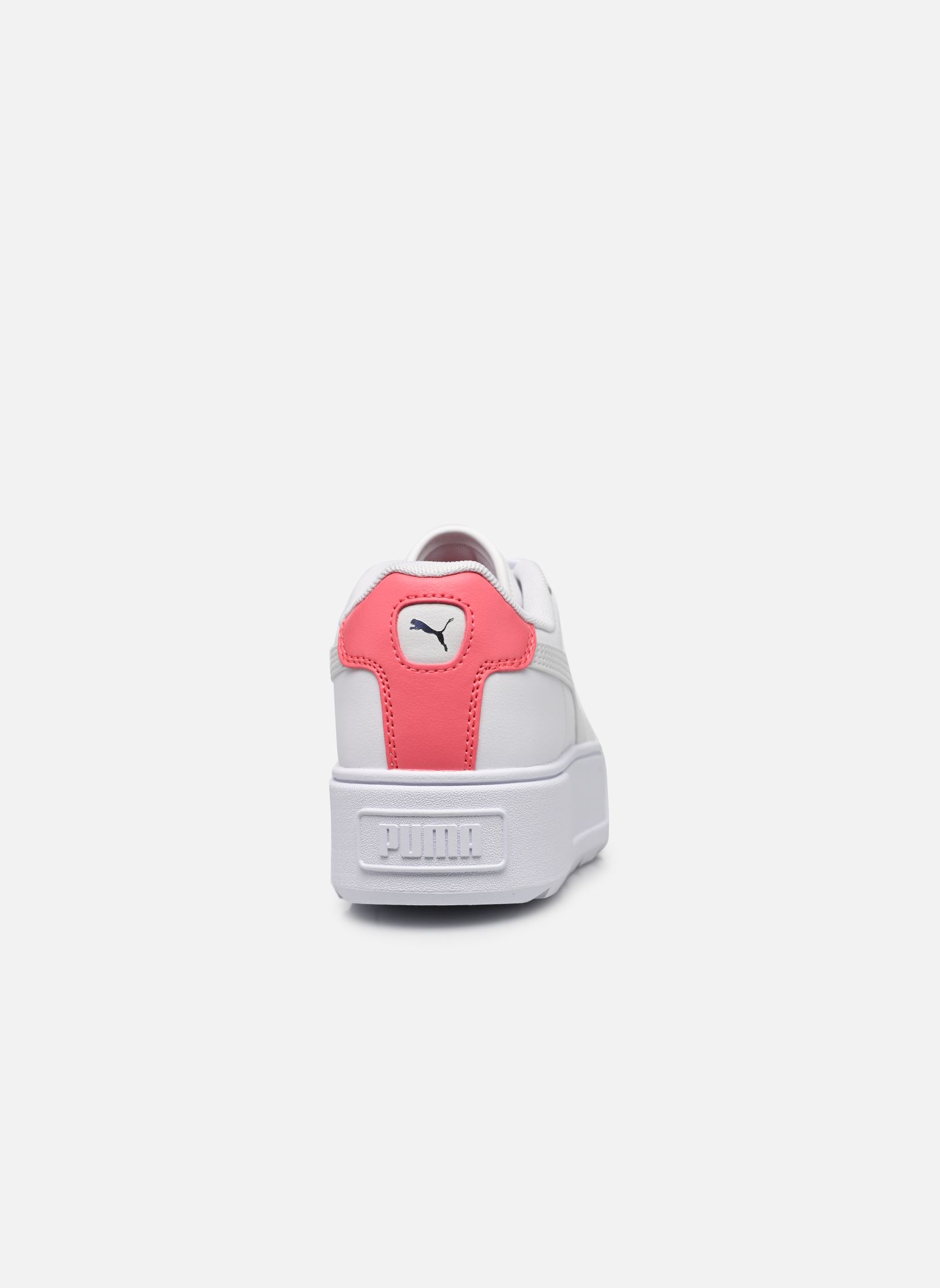 Niedrige Sneaker Karmen L Jr mädchen weiß Puma Niedrige Sneaker Karmen L Jr mädchen weiß PUMA WHITE-FEATHER GRAY-LOVEAB