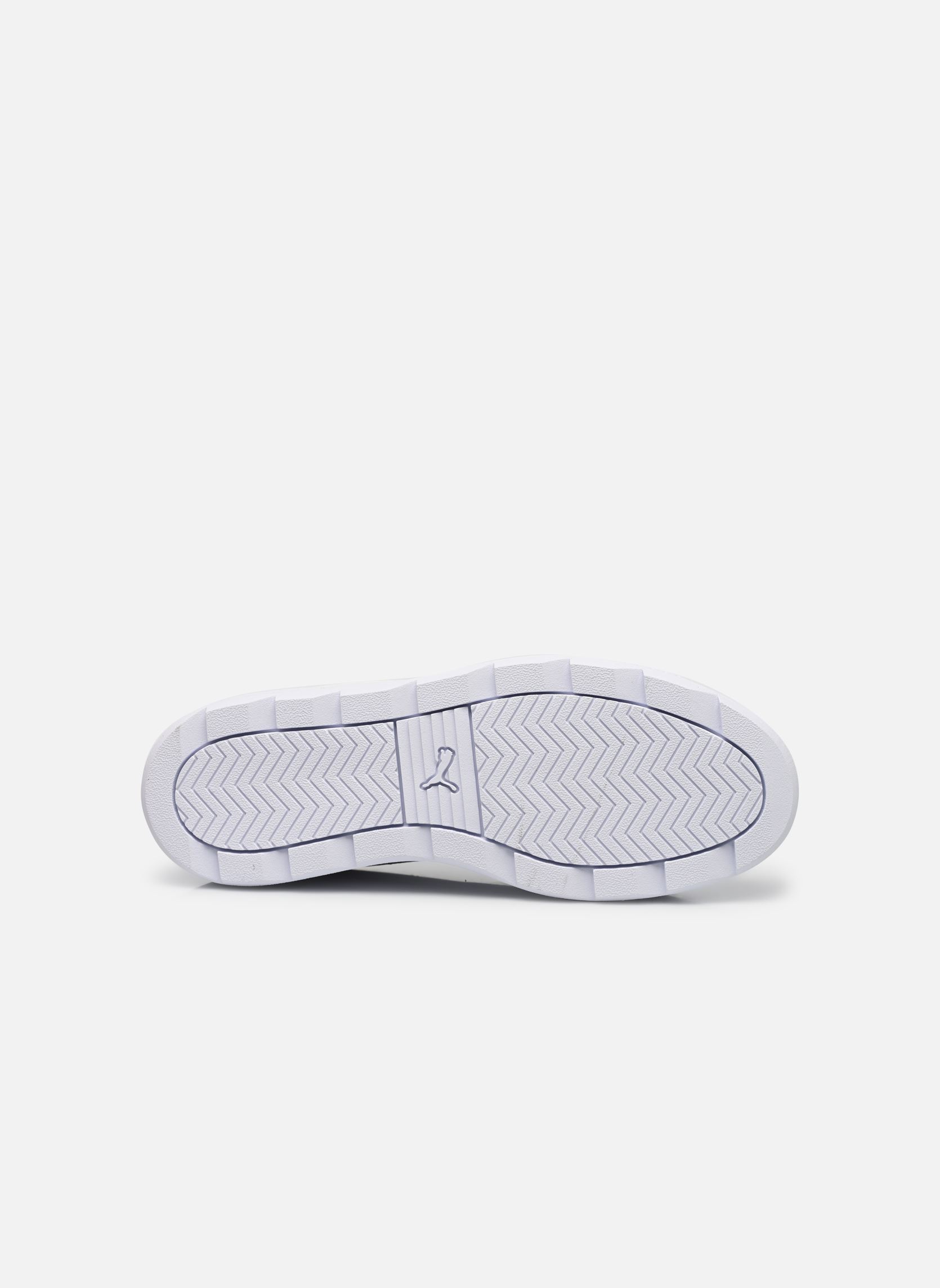 Niedrige Sneaker Karmen L Jr mädchen weiß Puma Niedrige Sneaker Karmen L Jr mädchen weiß PUMA WHITE-FEATHER GRAY-LOVEAB