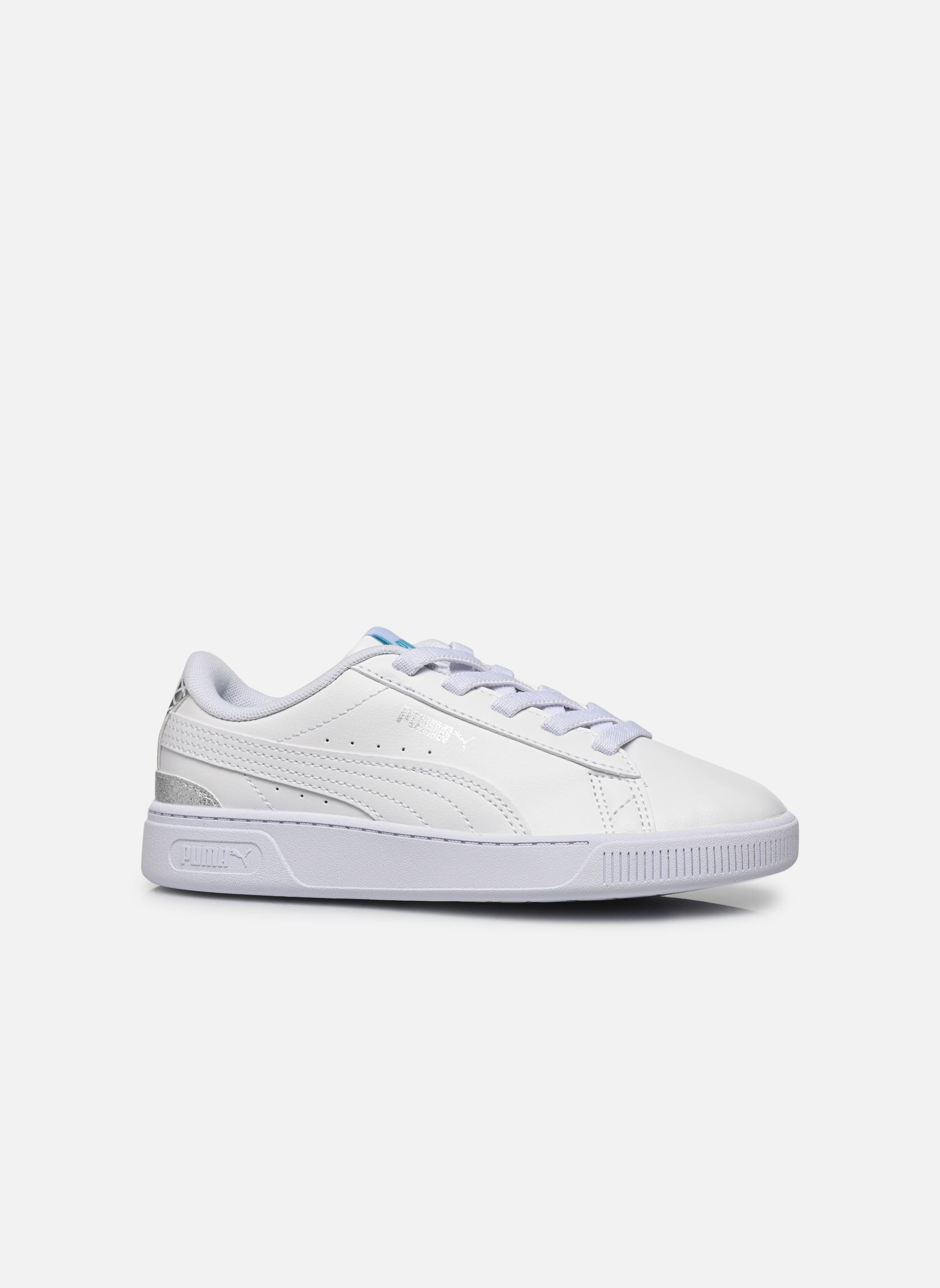 Niedrige Sneaker Vikky v3 Mermaid Ac Ps mädchen weiß Puma Niedrige Sneaker Vikky v3 Mermaid Ac Ps mädchen weiß PUMA WHITE-HERO BLUE-PUMA SILV