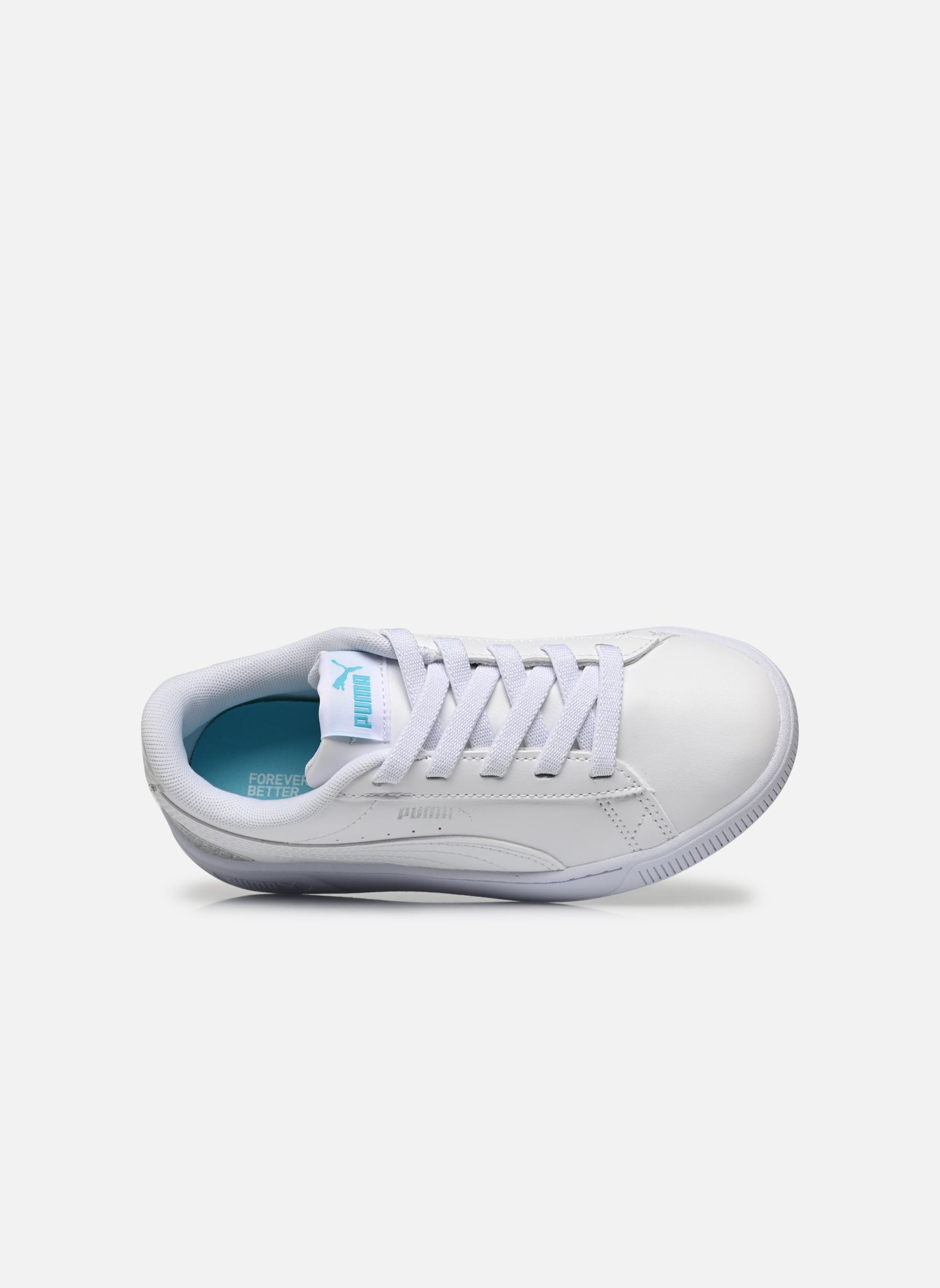 Niedrige Sneaker Vikky v3 Mermaid Ac Ps mädchen weiß Puma Niedrige Sneaker Vikky v3 Mermaid Ac Ps mädchen weiß PUMA WHITE-HERO BLUE-PUMA SILV