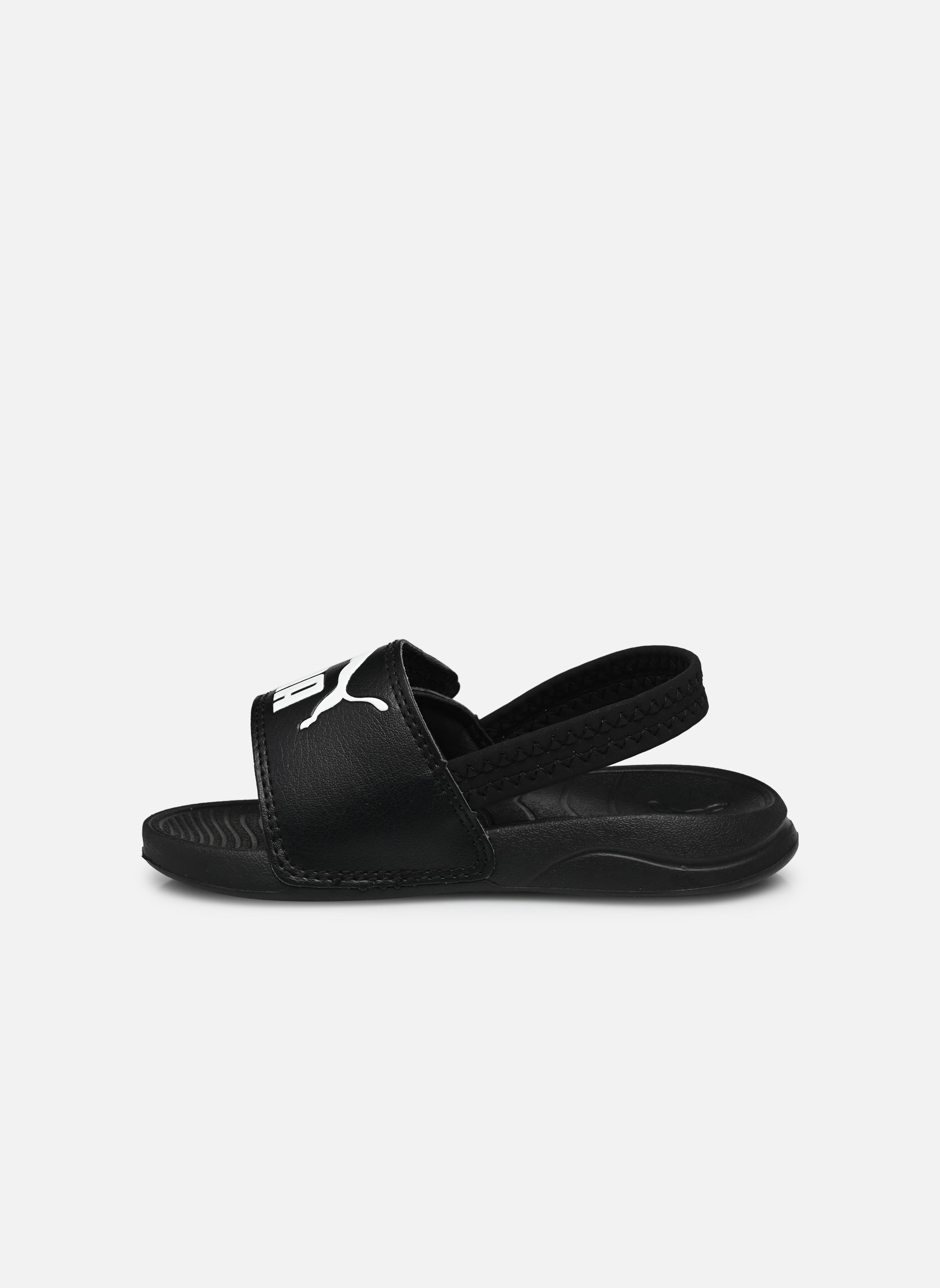 Pantoletten und Clogs Popcat Strap Inf weiß Puma Pantoletten und Clogs Popcat Strap Inf weiß PUMA BLACK-PUMA WHITE