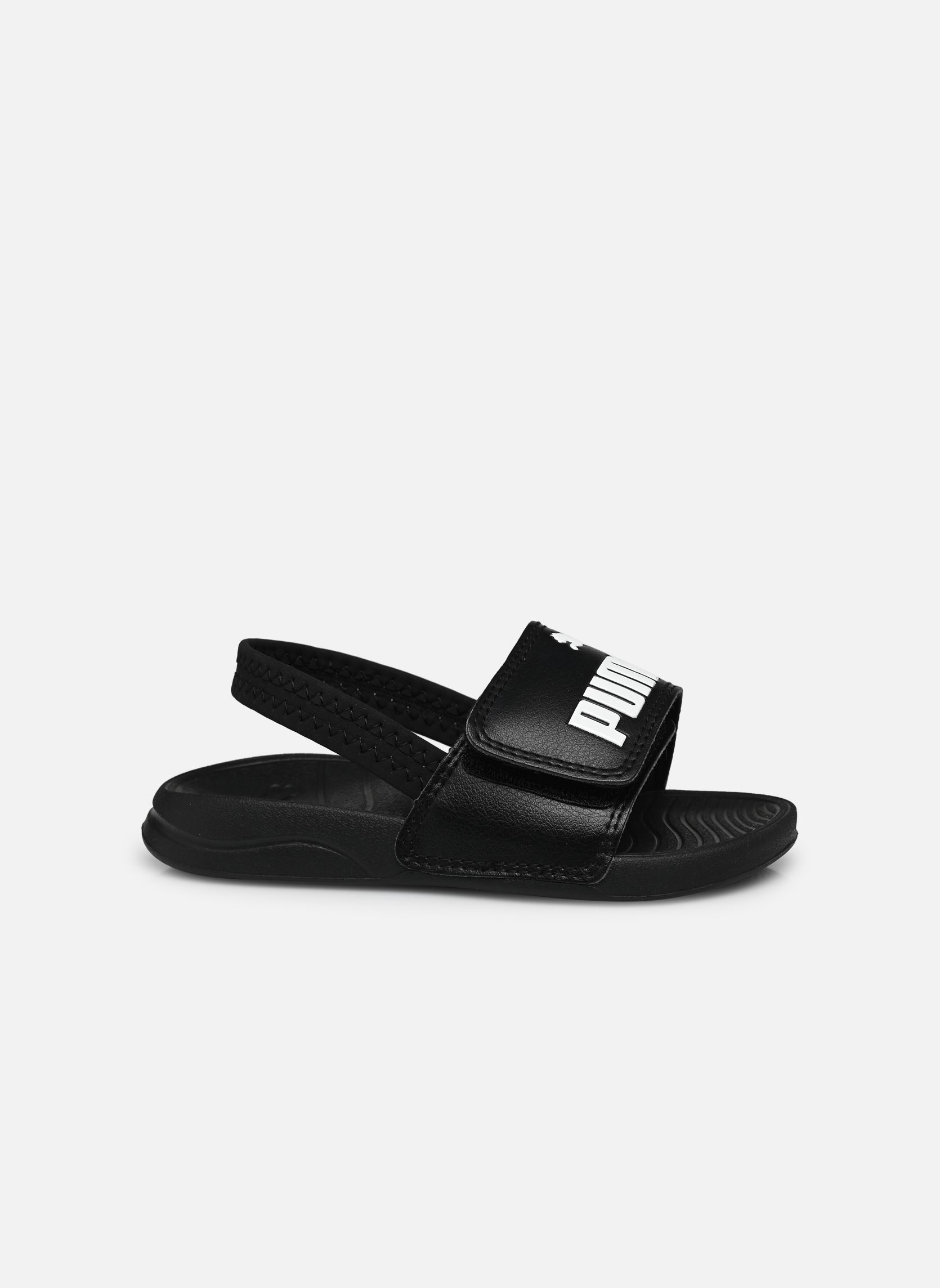 Pantoletten und Clogs Popcat Strap Inf weiß Puma Pantoletten und Clogs Popcat Strap Inf weiß PUMA BLACK-PUMA WHITE