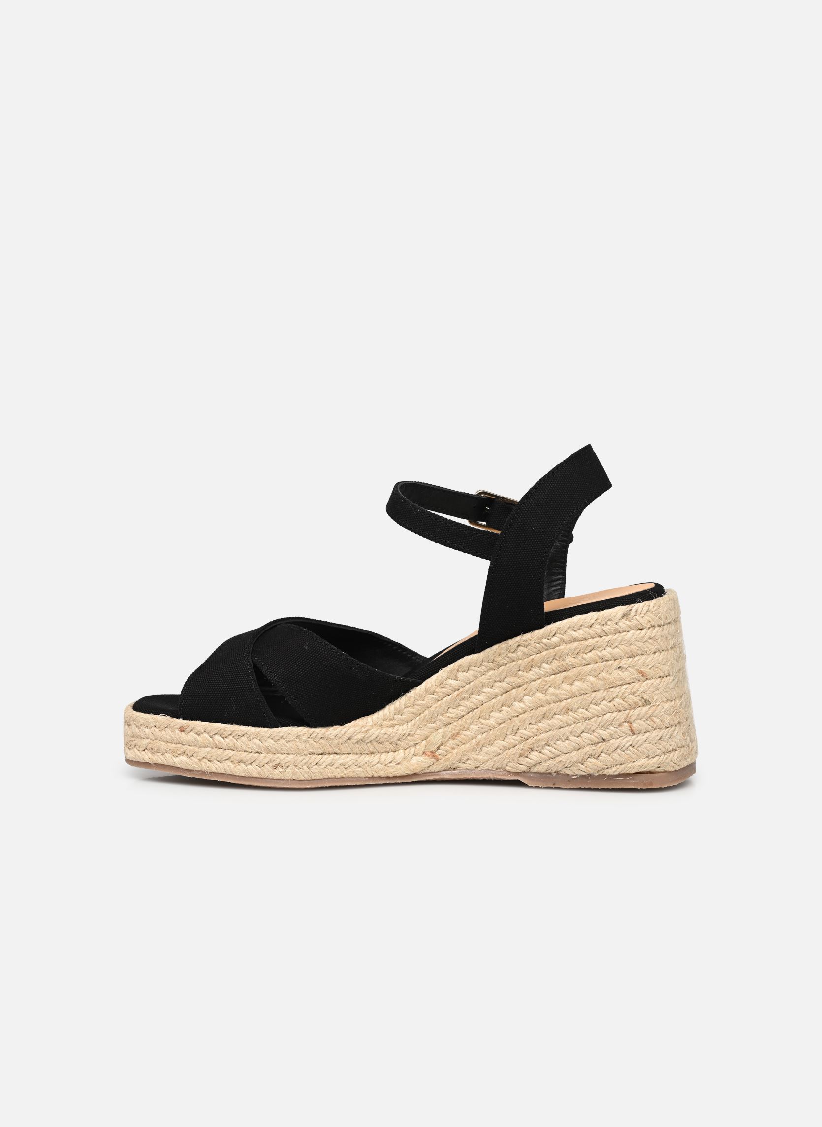 Espadrilles compensées et plateformes Thea femme noir Castaner Espadrilles compensées et plateformes Thea femme noir NEGRO