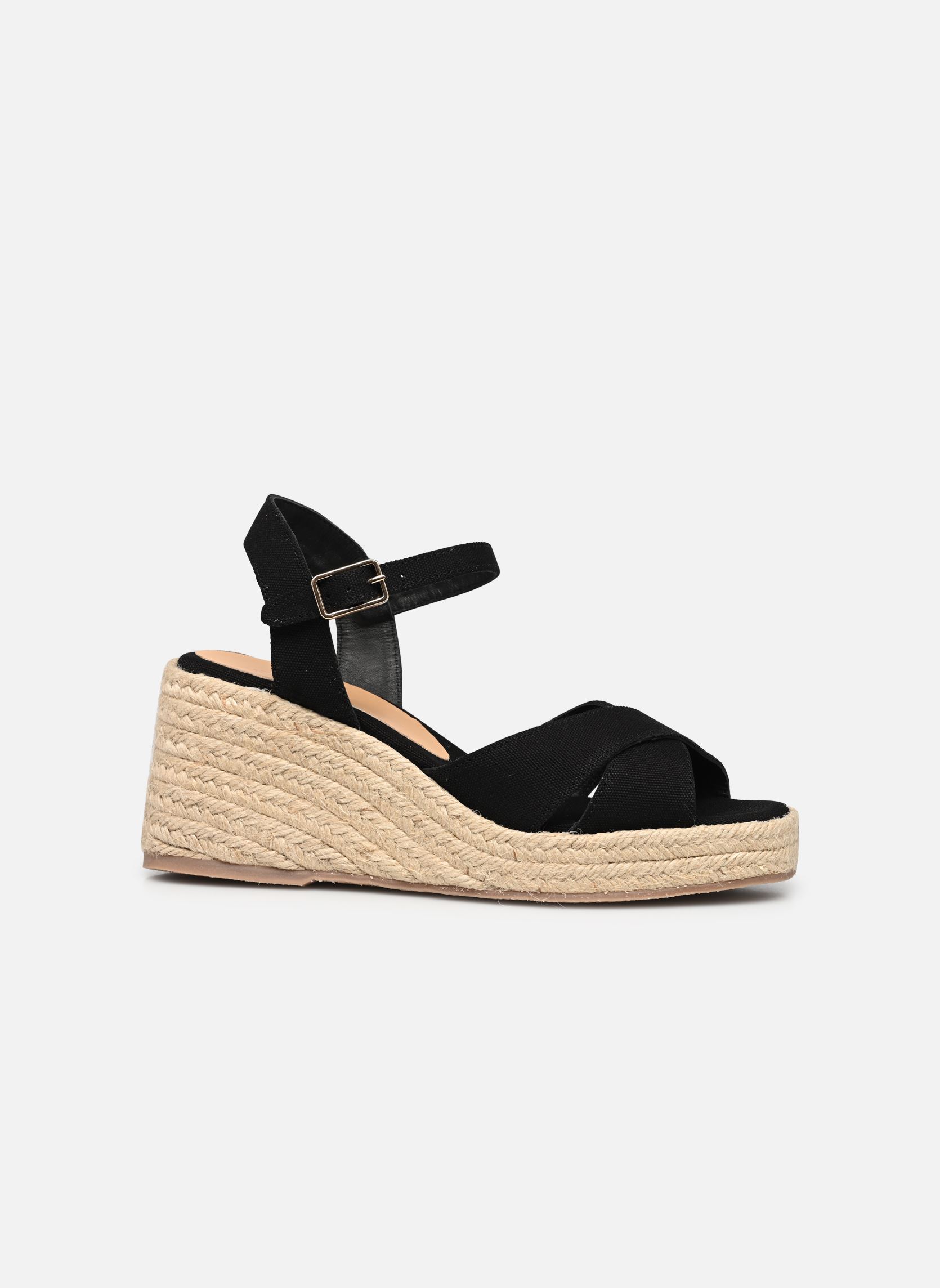 Espadrilles compensées et plateformes Thea femme noir Castaner Espadrilles compensées et plateformes Thea femme noir NEGRO