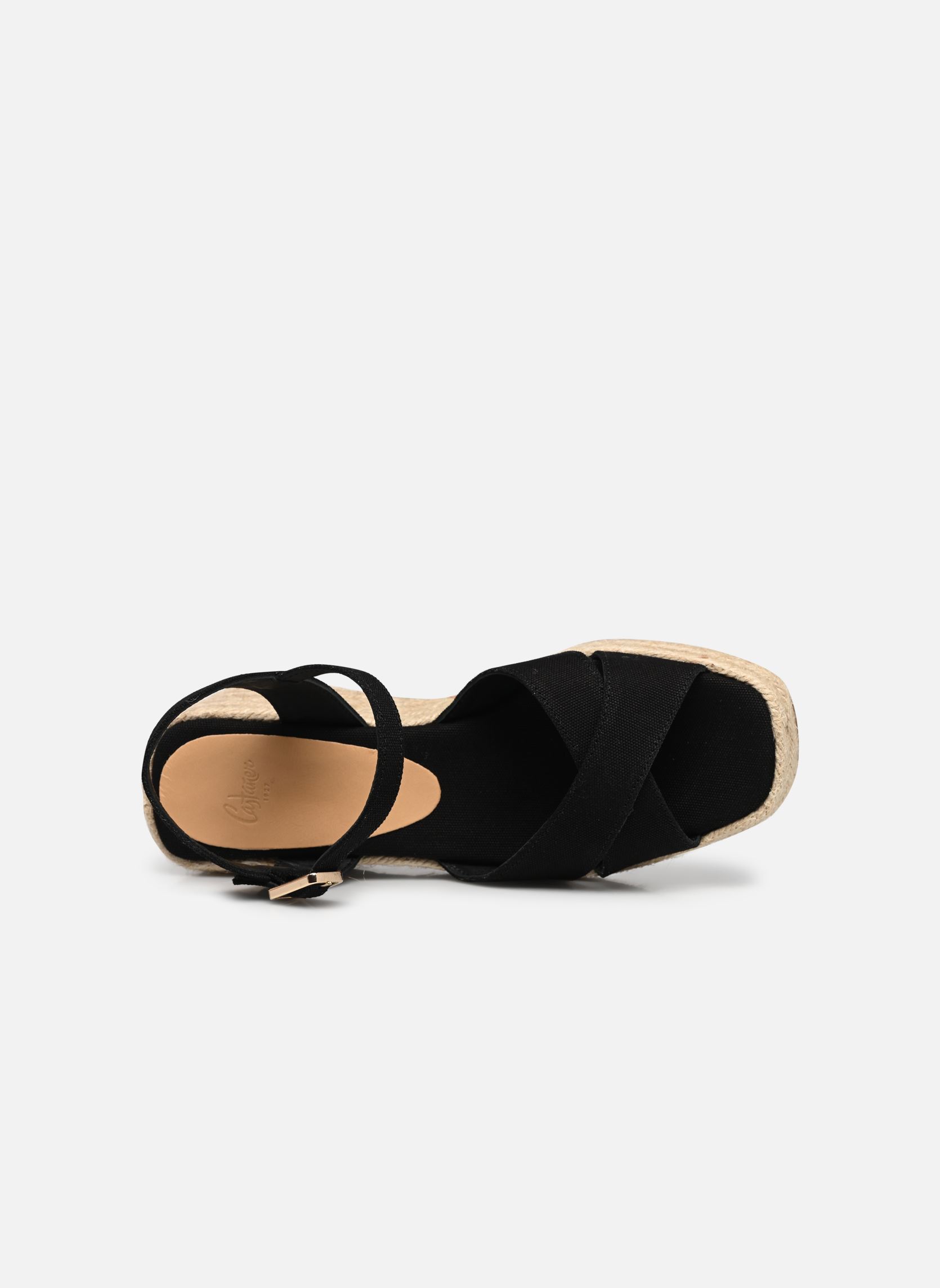 Espadrilles compensées et plateformes Thea femme noir Castaner Espadrilles compensées et plateformes Thea femme noir NEGRO