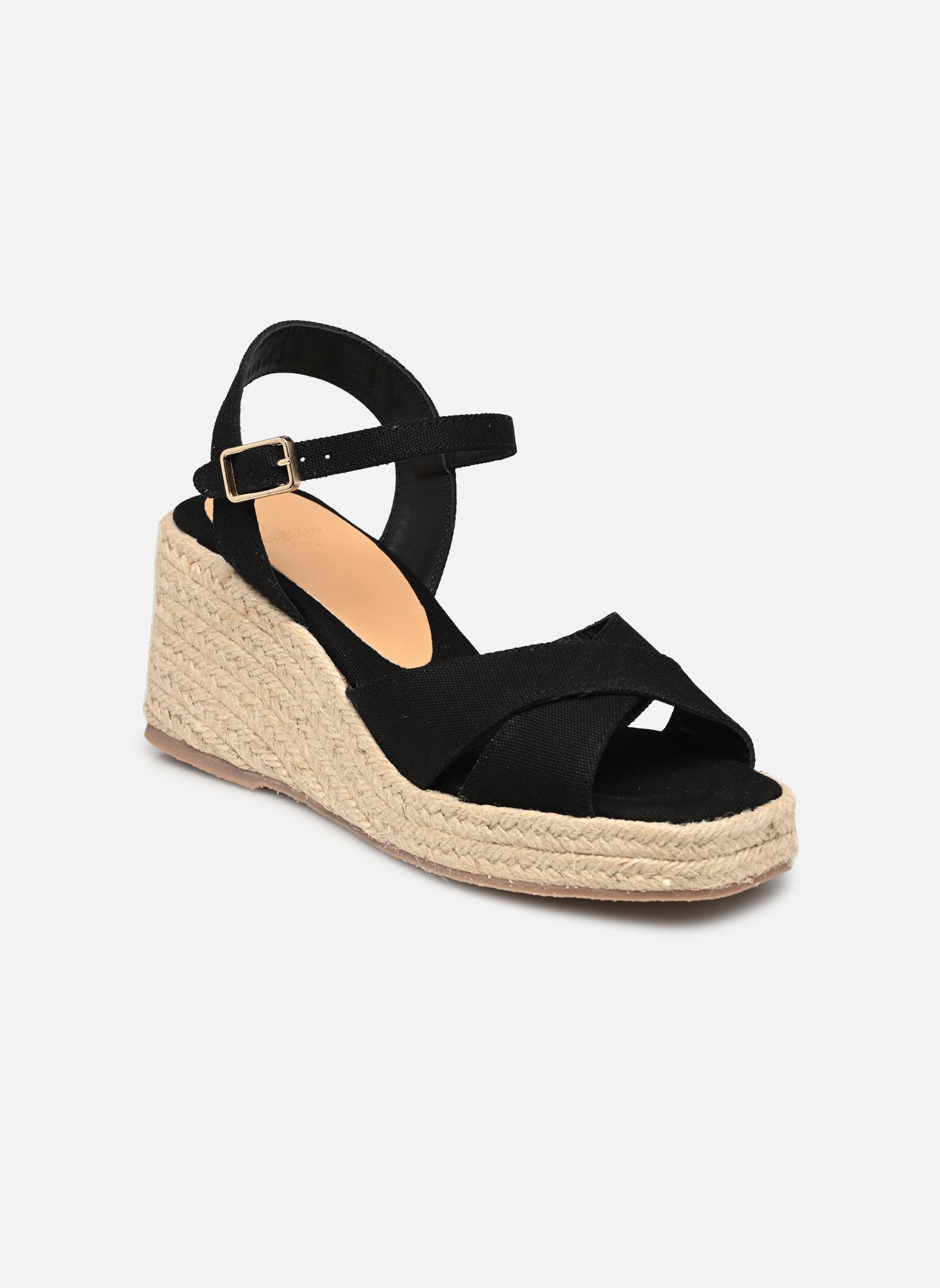 Espadrilles compensées et plateformes Thea femme noir Castaner Espadrilles compensées et plateformes Thea femme noir NEGRO