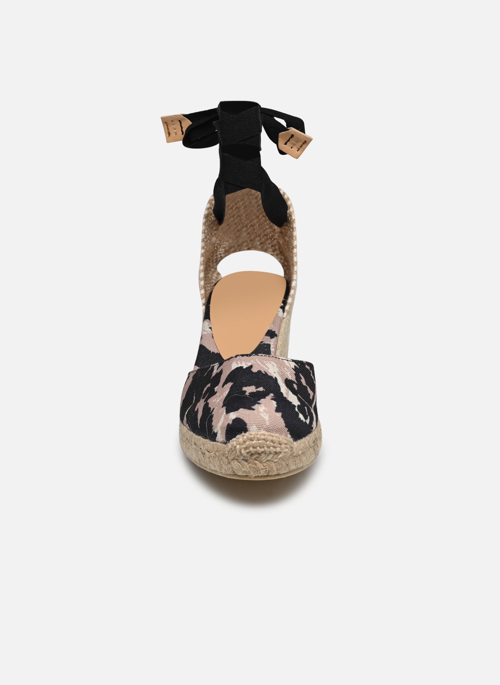 Espadrilles met sleehak en plateau CARINA X Diane Von Furstenberg H6 dames meerkleurig Castaner Espadrilles met sleehak en plateau CARINA X Diane Von Furstenberg H6 dames meerkleurig NATURAL NEGRO