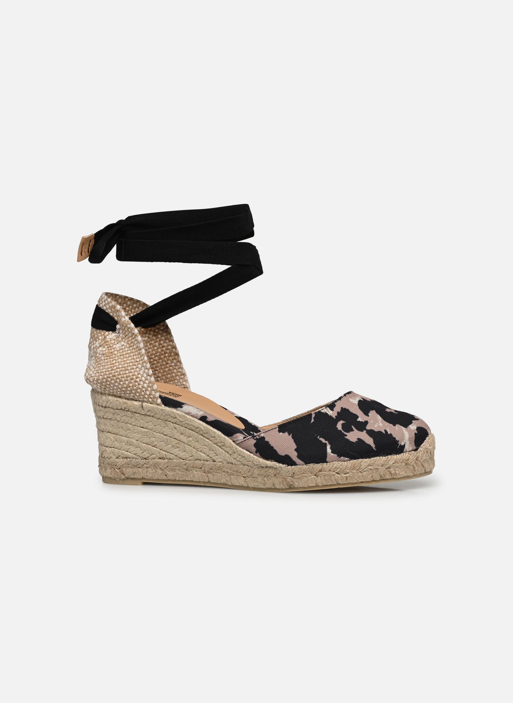 Espadrilles met sleehak en plateau CARINA X Diane Von Furstenberg H6 dames meerkleurig Castaner Espadrilles met sleehak en plateau CARINA X Diane Von Furstenberg H6 dames meerkleurig NATURAL NEGRO