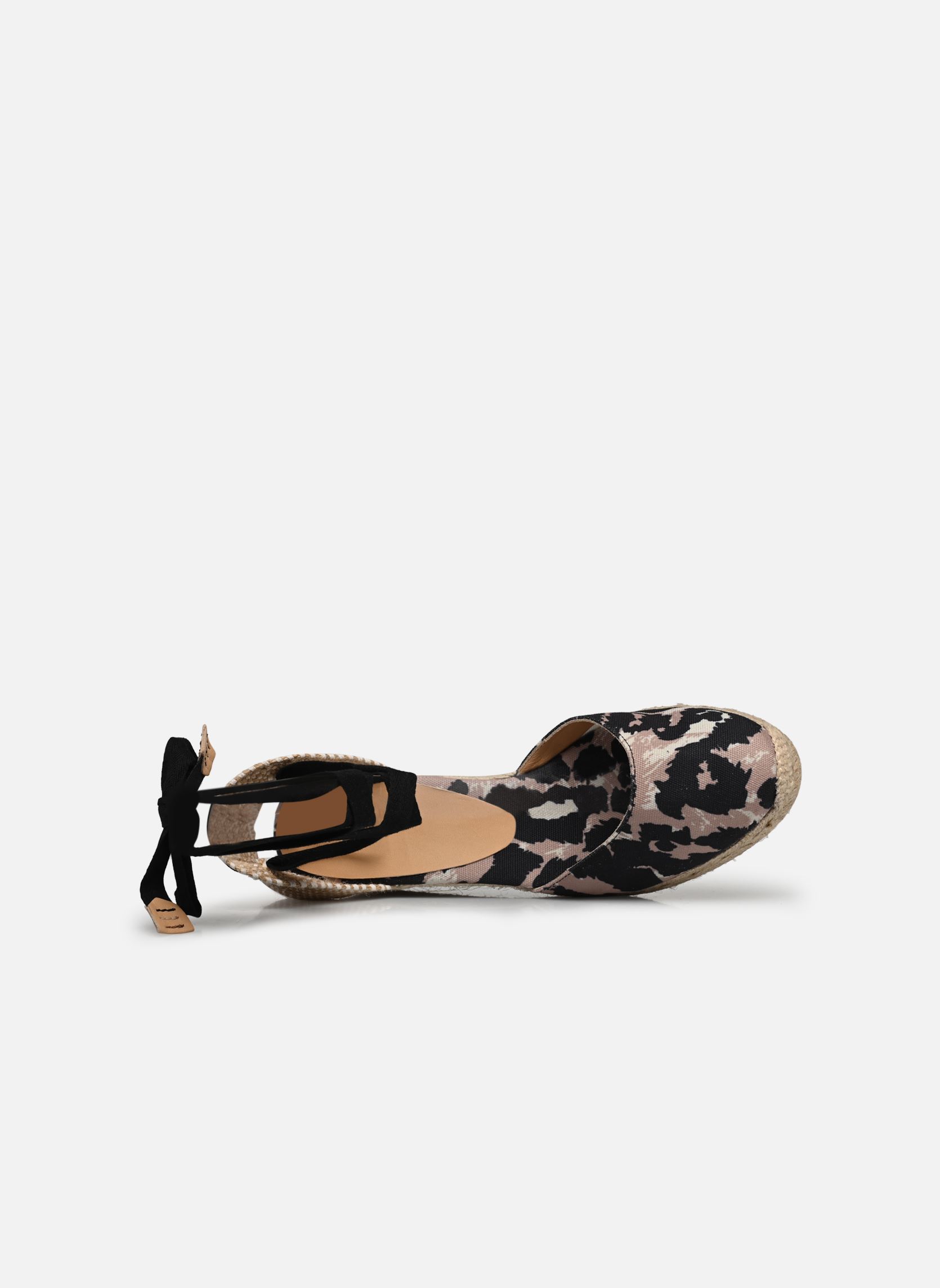 Espadrilles met sleehak en plateau CARINA X Diane Von Furstenberg H6 dames meerkleurig Castaner Espadrilles met sleehak en plateau CARINA X Diane Von Furstenberg H6 dames meerkleurig NATURAL NEGRO