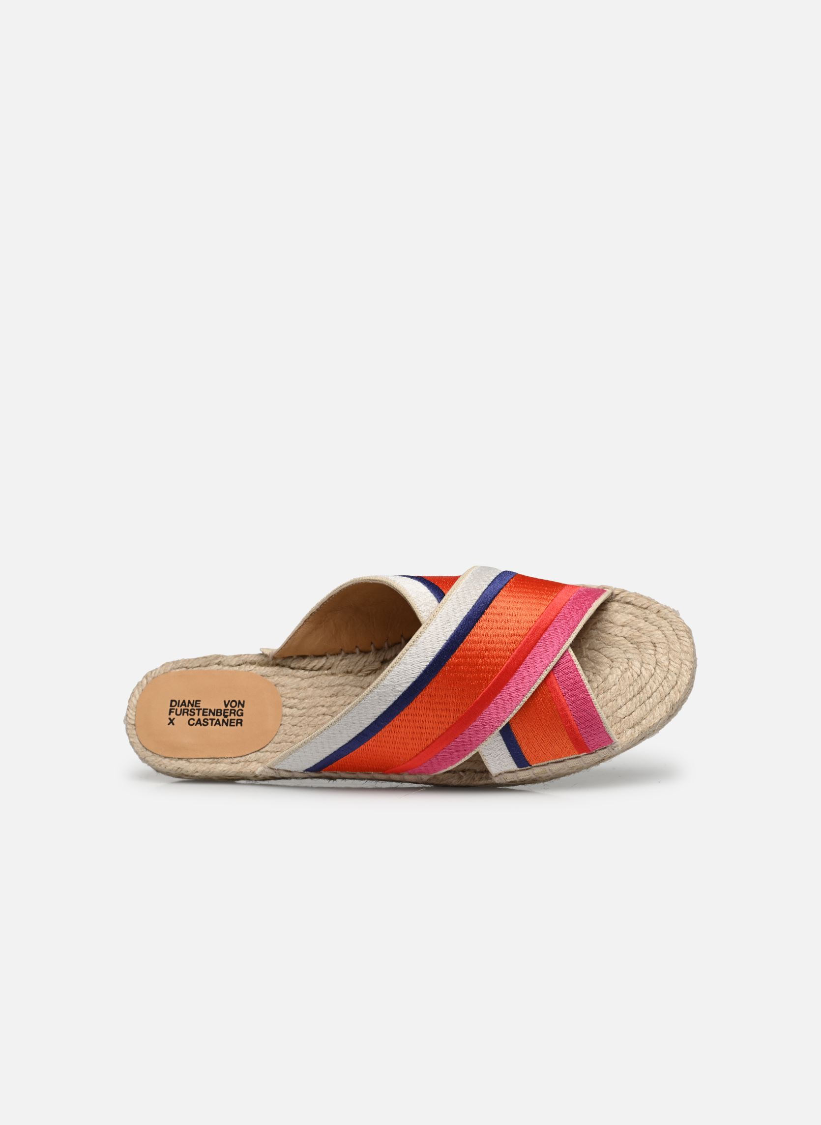 Pantoletten PAOS X Diane Von Furstenberg damen mehrfarbig Castaner Pantoletten PAOS X Diane Von Furstenberg damen mehrfarbig ROSA MULTICOLOR