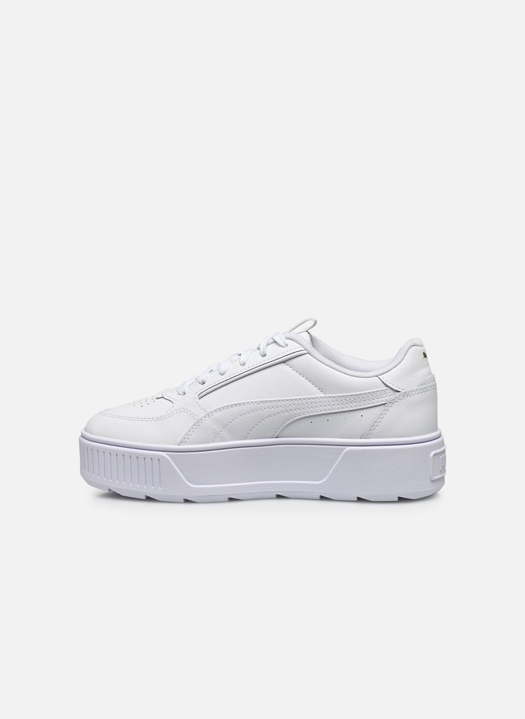 Niedrige Sneaker Karmen Rebelle Wns damen weiß Puma Niedrige Sneaker Karmen Rebelle Wns damen weiß PUMA WHITE-PUMA WHITE