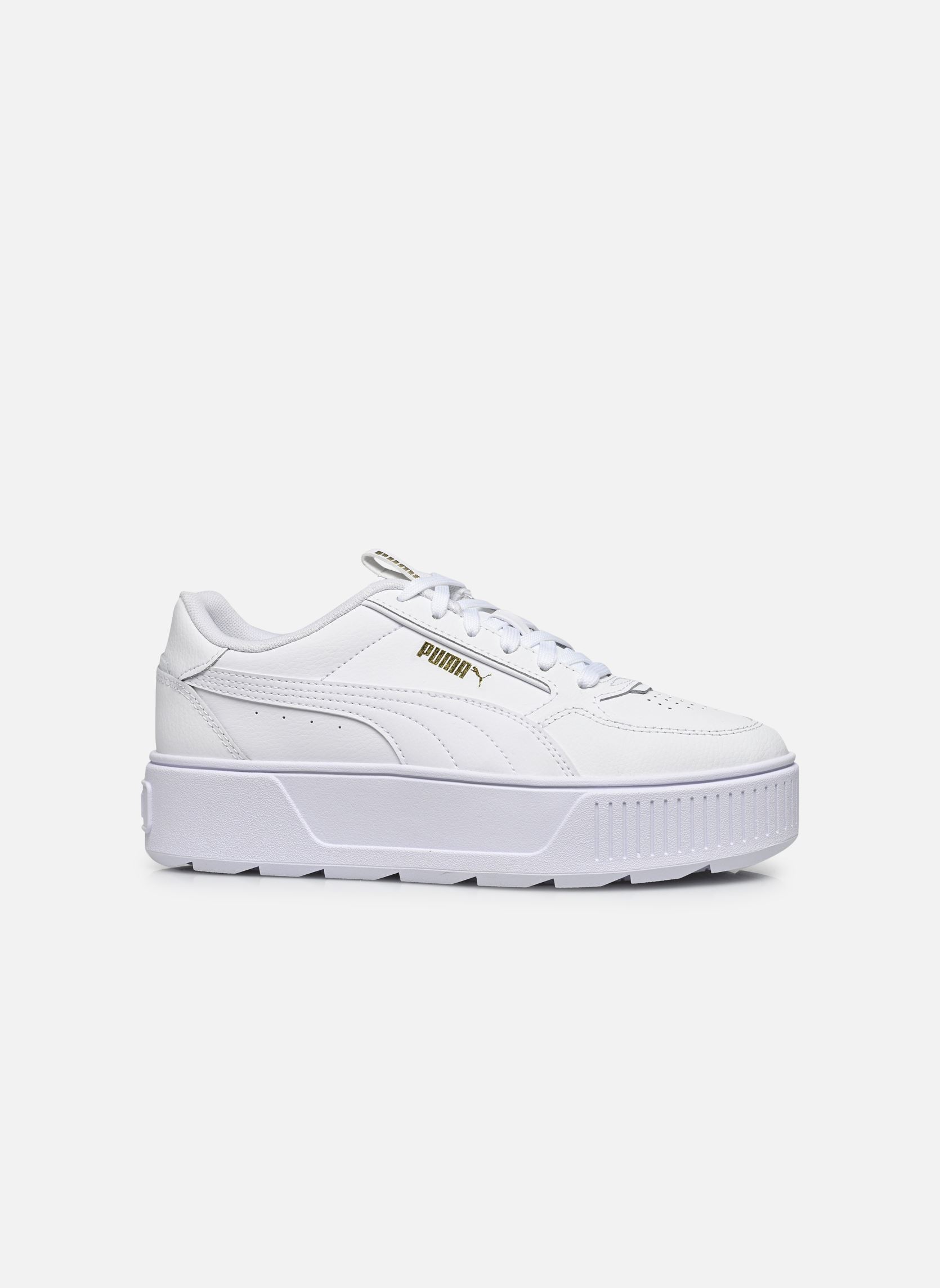 Niedrige Sneaker Karmen Rebelle Wns damen weiß Puma Niedrige Sneaker Karmen Rebelle Wns damen weiß PUMA WHITE-PUMA WHITE