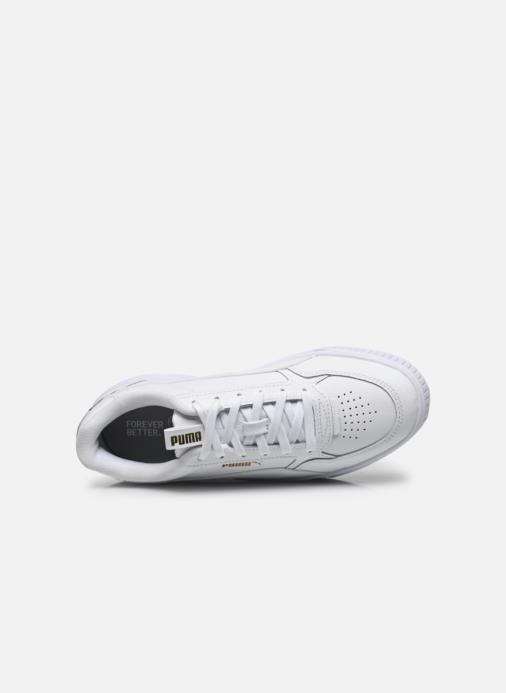Niedrige Sneaker Karmen Rebelle Wns damen weiß Puma Niedrige Sneaker Karmen Rebelle Wns damen weiß PUMA WHITE-PUMA WHITE