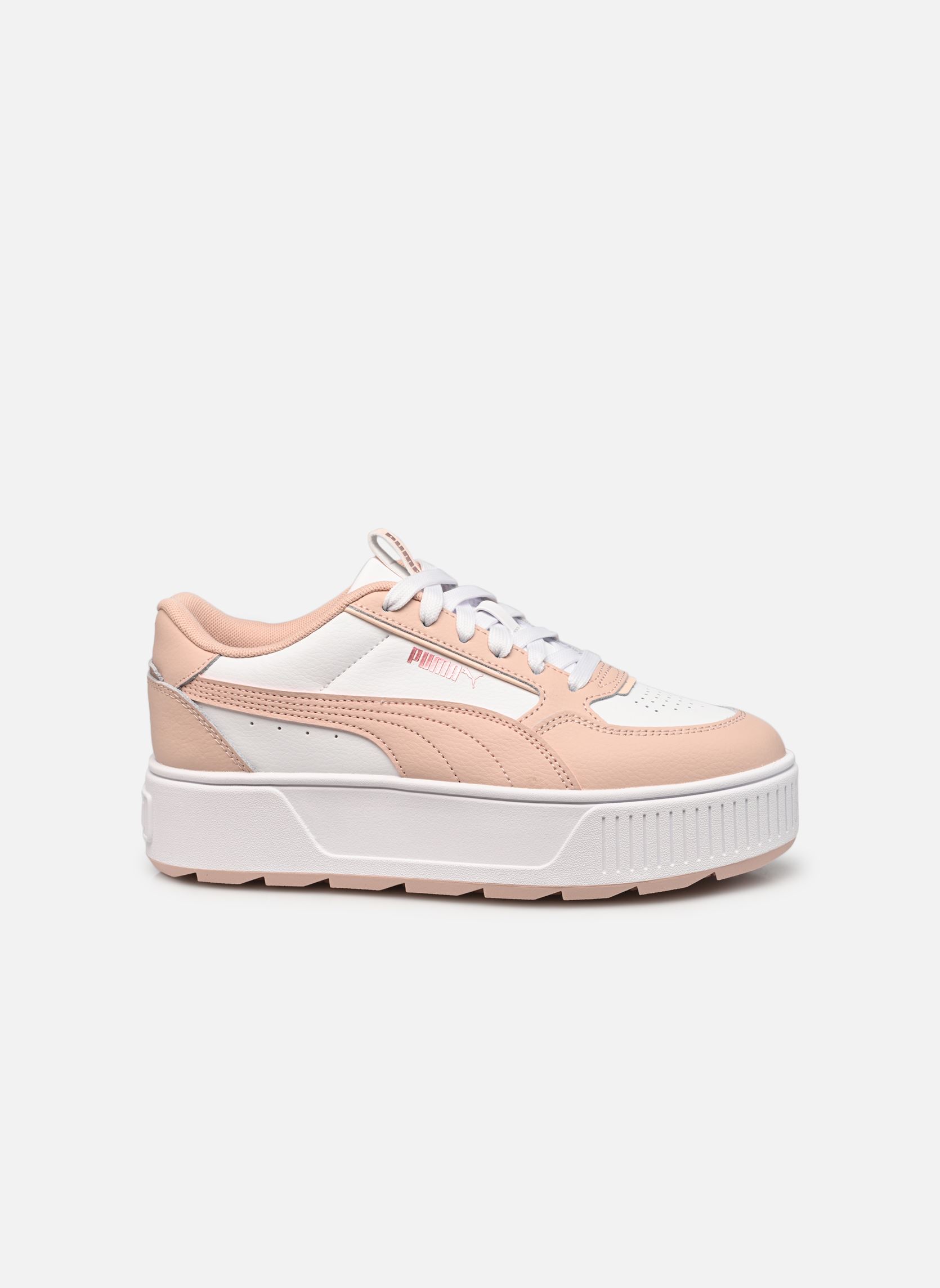 Niedrige Sneaker Karmen Rebelle Wns damen rosa Puma Niedrige Sneaker Karmen Rebelle Wns damen rosa PUMA WHITE-ROSE QUARTZ