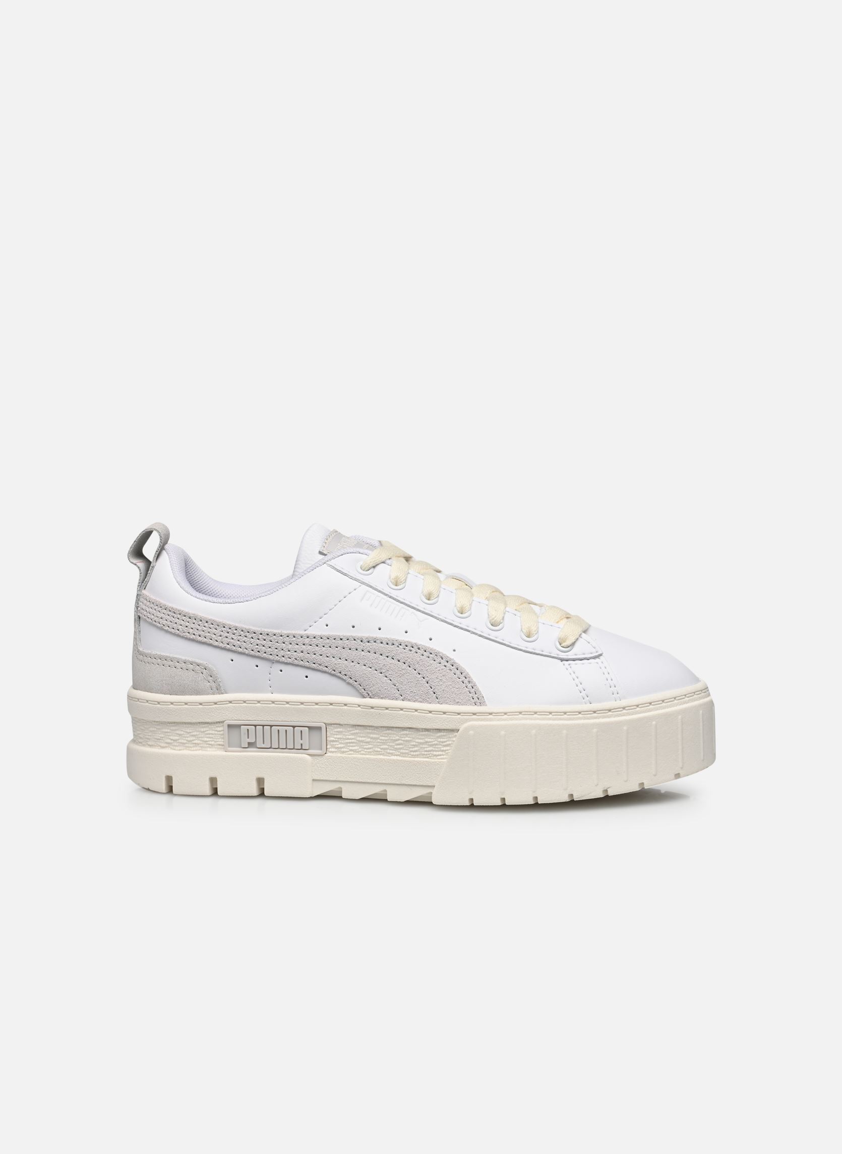Niedrige Sneaker Mayze Thrifted Wns damen weiß Puma Niedrige Sneaker Mayze Thrifted Wns damen weiß PUMA WHITE