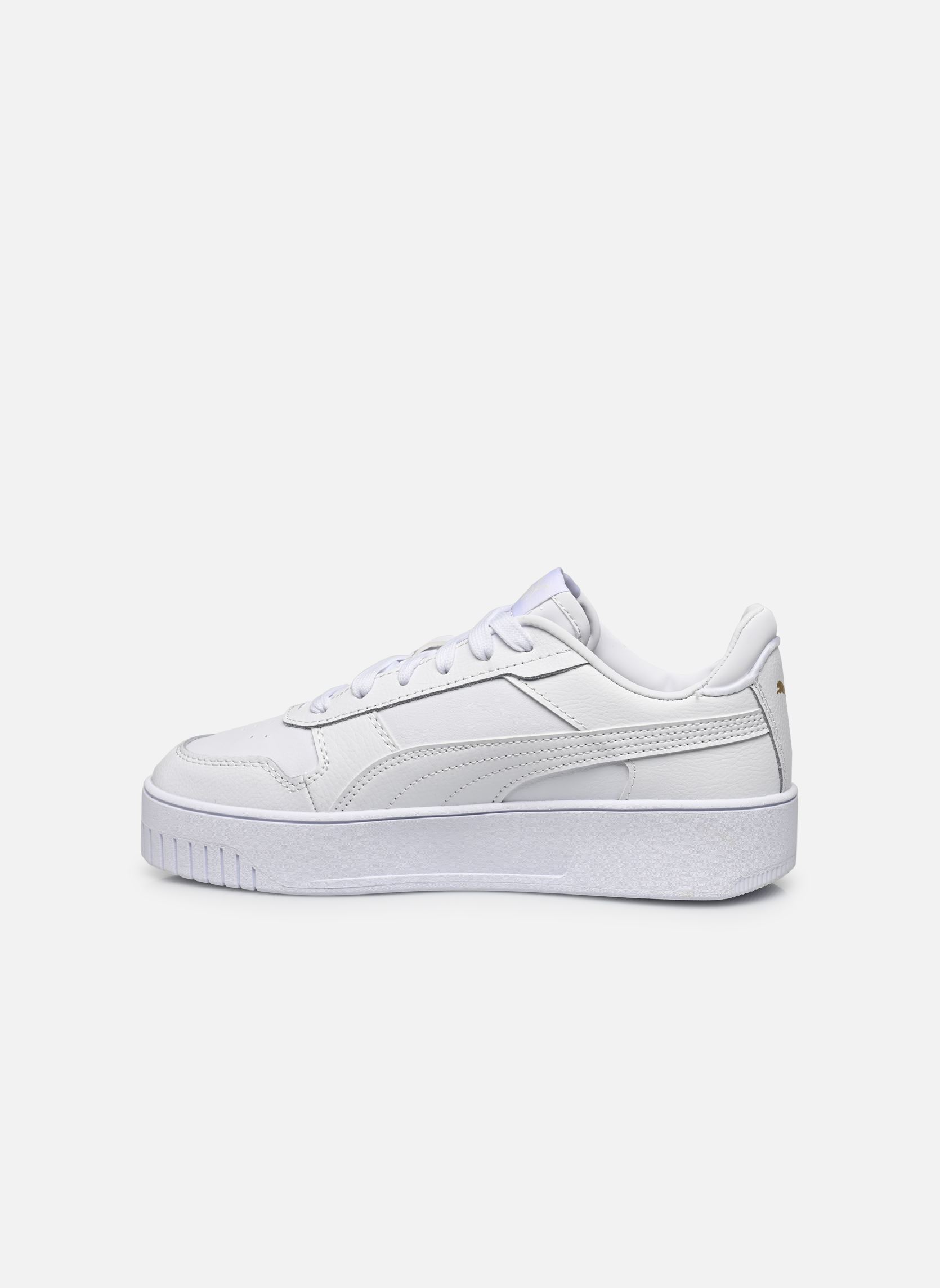 Baskets basses Carina Street Wns femme blanc Puma Baskets basses Carina Street Wns femme blanc PUMA White-PUMA White-PUMA Gol