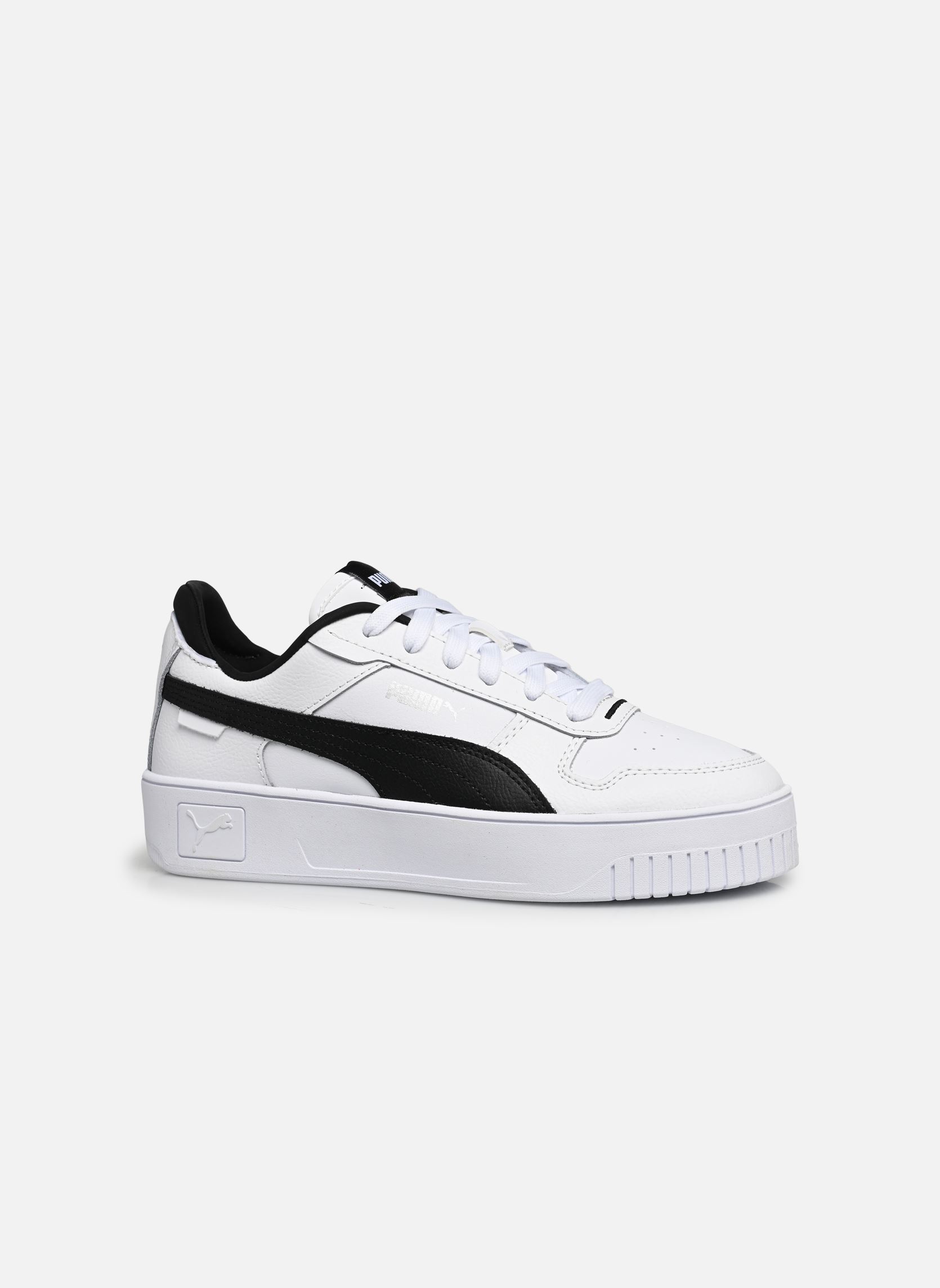 Baskets basses Carina Street Wns femme blanc Puma Baskets basses Carina Street Wns femme blanc PUMA WHITE-PUMA BLACK-PUMA SIL