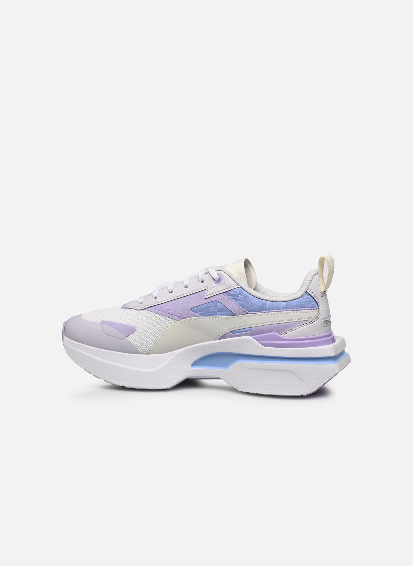 Niedrige Sneaker Kosmo Rider Pop Wns damen weiß Puma Niedrige Sneaker Kosmo Rider Pop Wns damen weiß PUMA WHITE-VIVID VIOLET