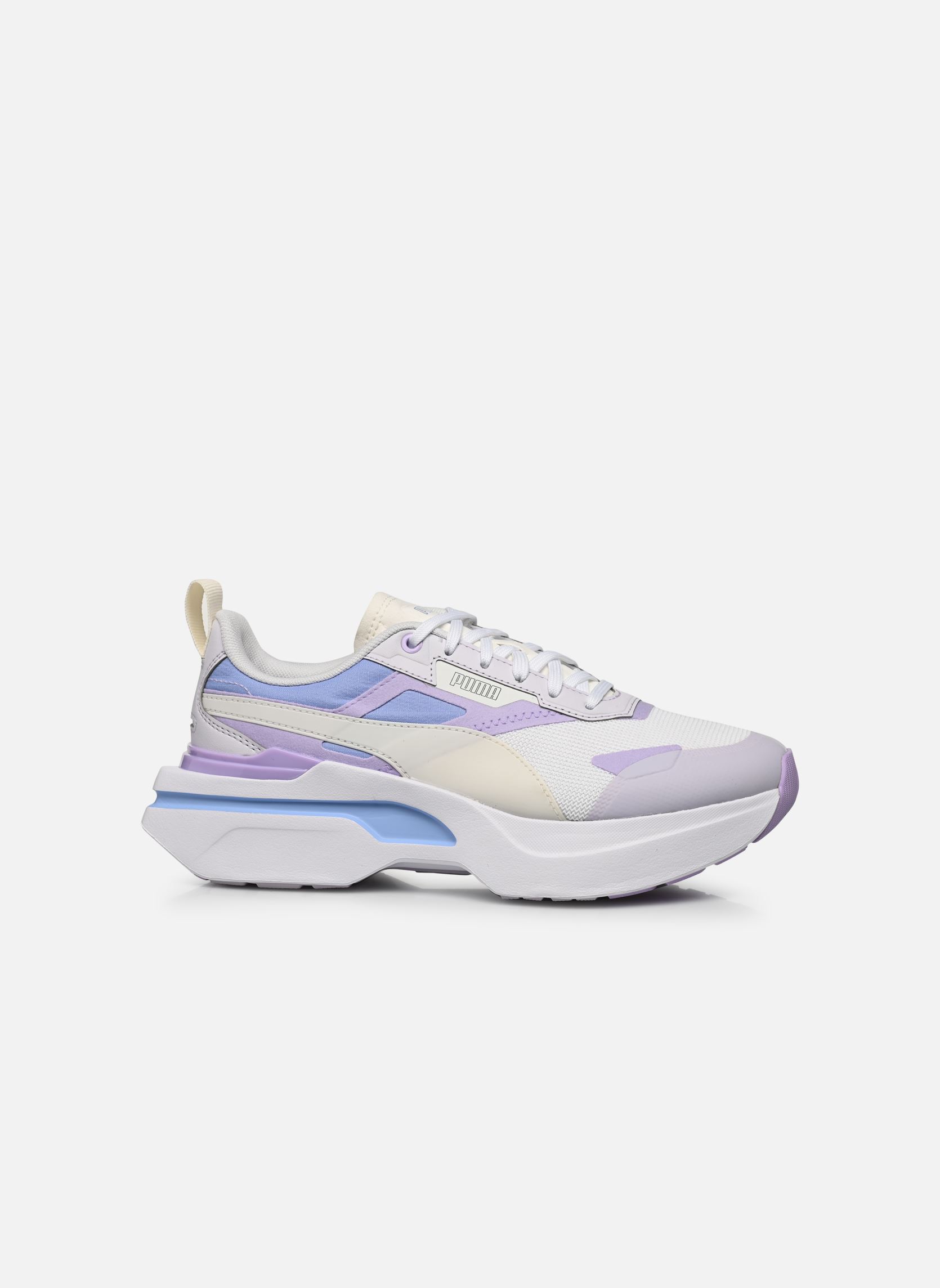 Niedrige Sneaker Kosmo Rider Pop Wns damen weiß Puma Niedrige Sneaker Kosmo Rider Pop Wns damen weiß PUMA WHITE-VIVID VIOLET
