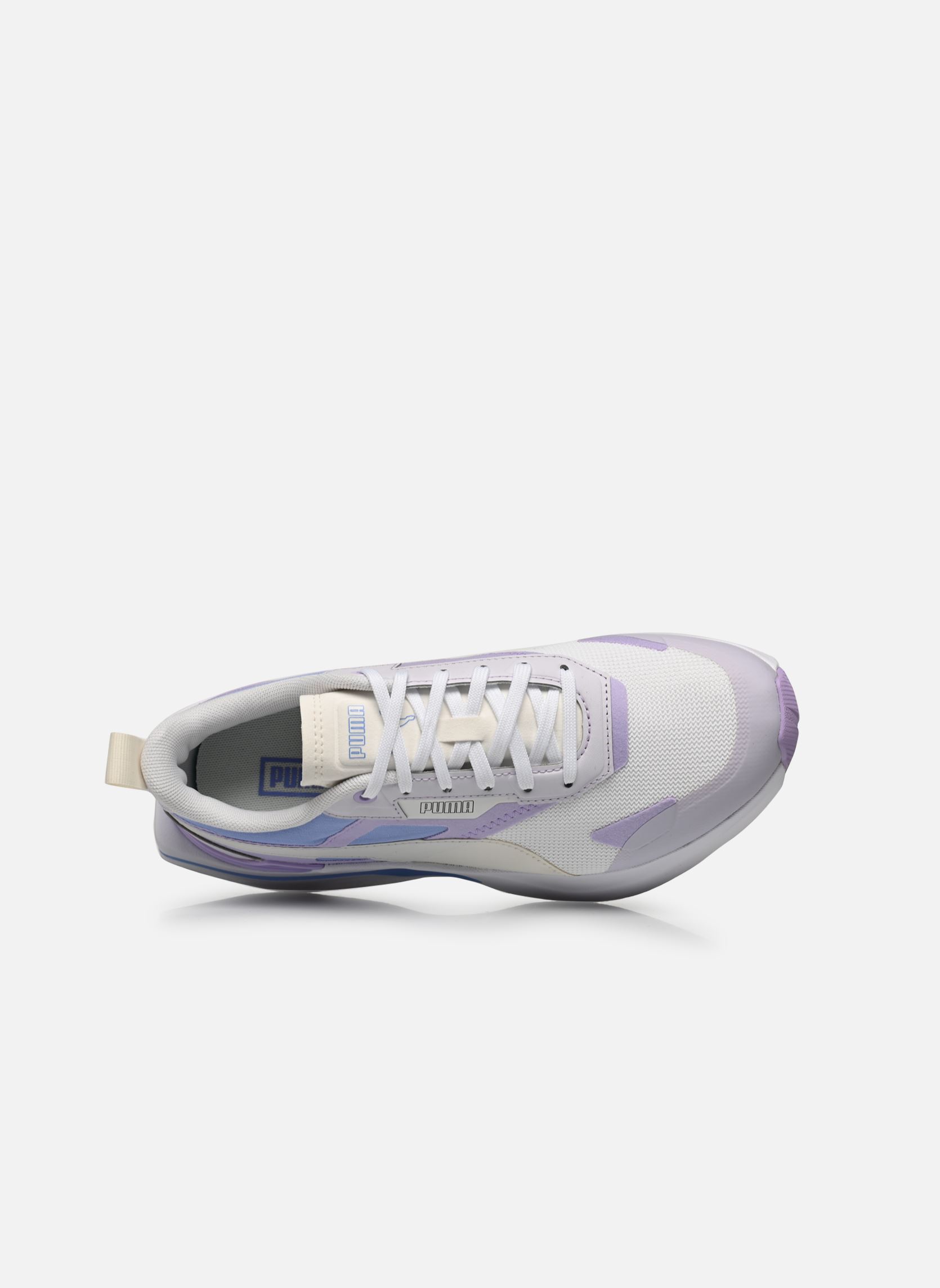 Niedrige Sneaker Kosmo Rider Pop Wns damen weiß Puma Niedrige Sneaker Kosmo Rider Pop Wns damen weiß PUMA WHITE-VIVID VIOLET