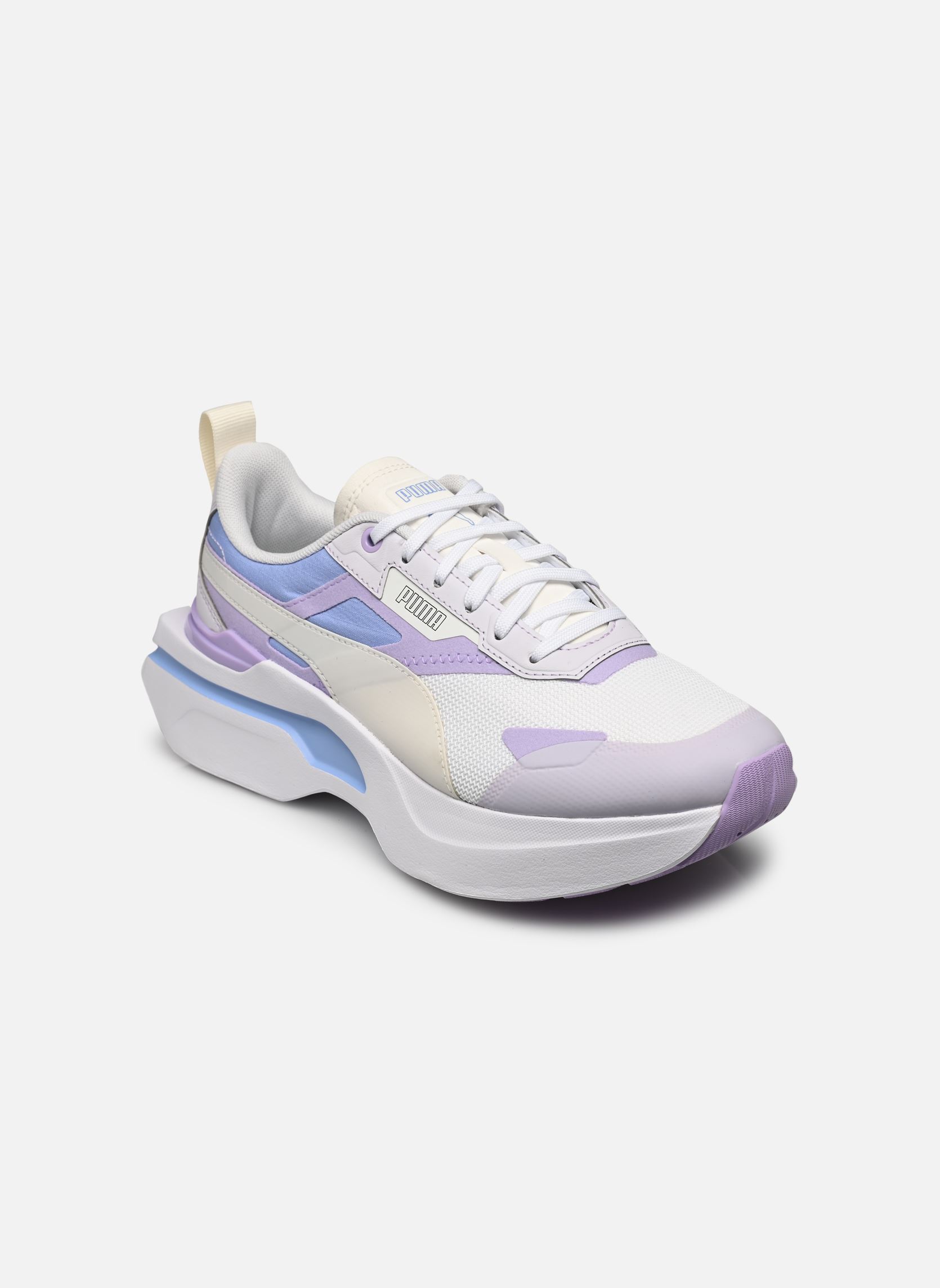 Niedrige Sneaker Kosmo Rider Pop Wns damen weiß Puma Niedrige Sneaker Kosmo Rider Pop Wns damen weiß PUMA WHITE-VIVID VIOLET